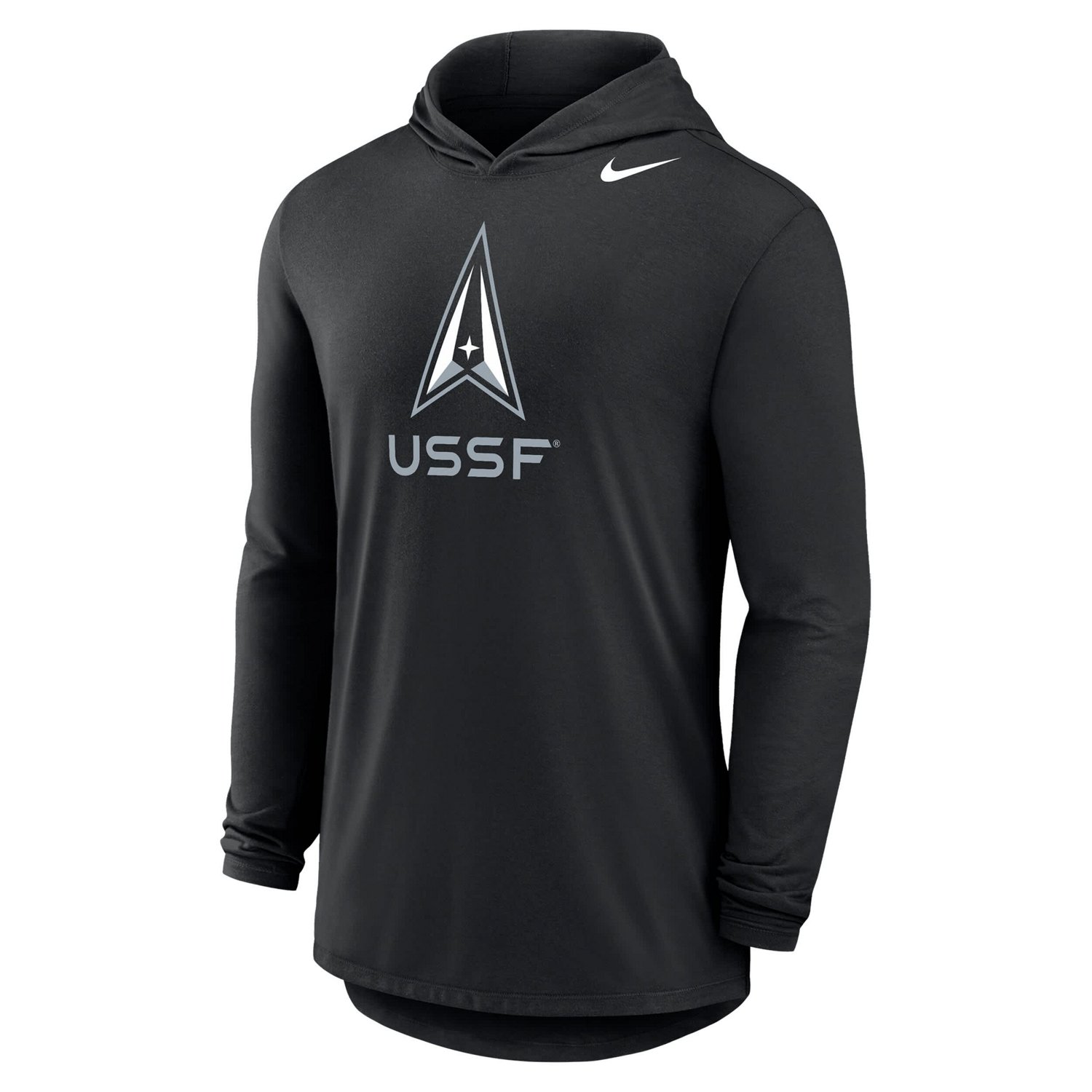 Nike Air Force Falcons Space Force Rivalry Long Sleeve Hoodie T-Shirt - view number 2
