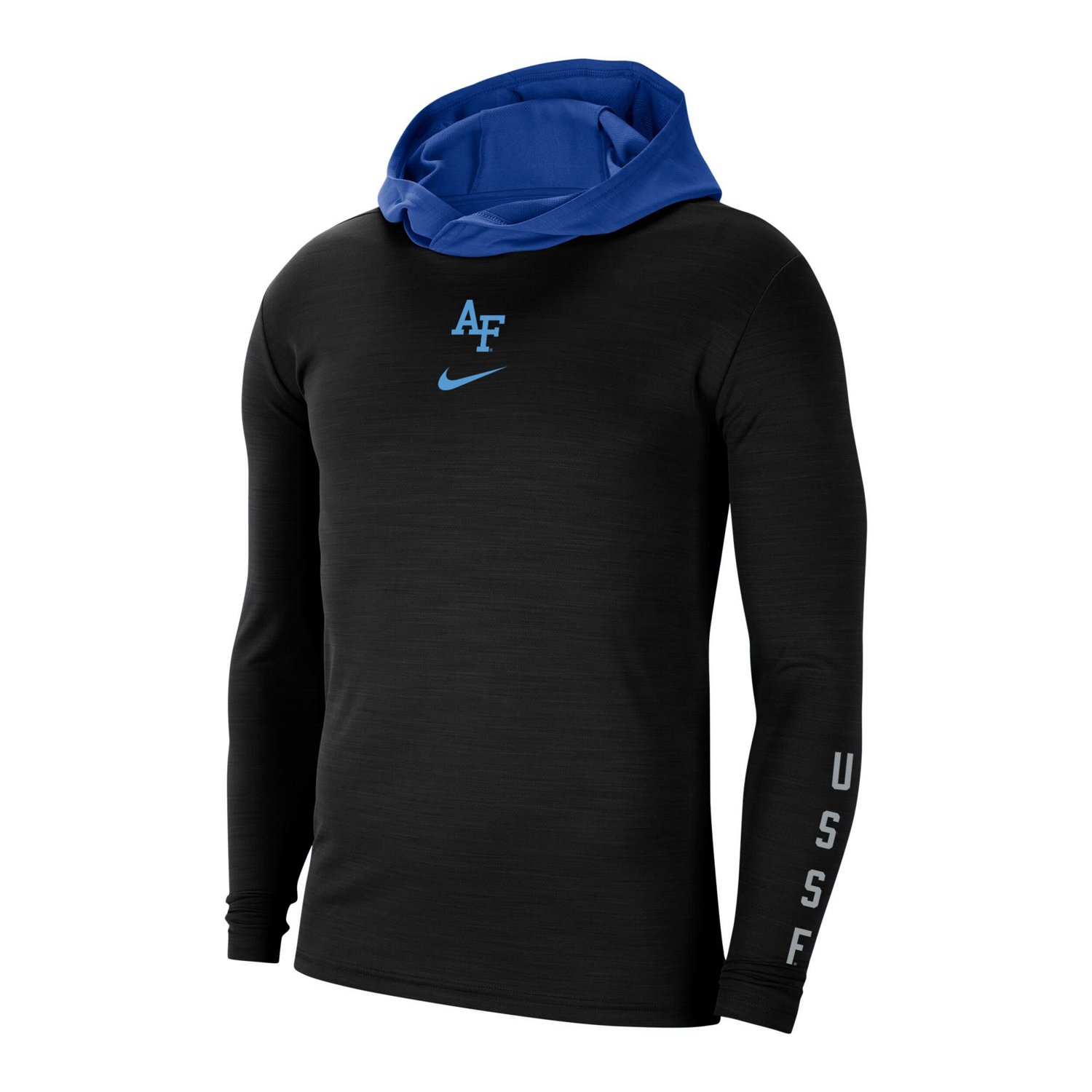 Nike Air Force Falcons Space Force Rivalry Long Sleeve Hoodie T-Shirt - view number 2
