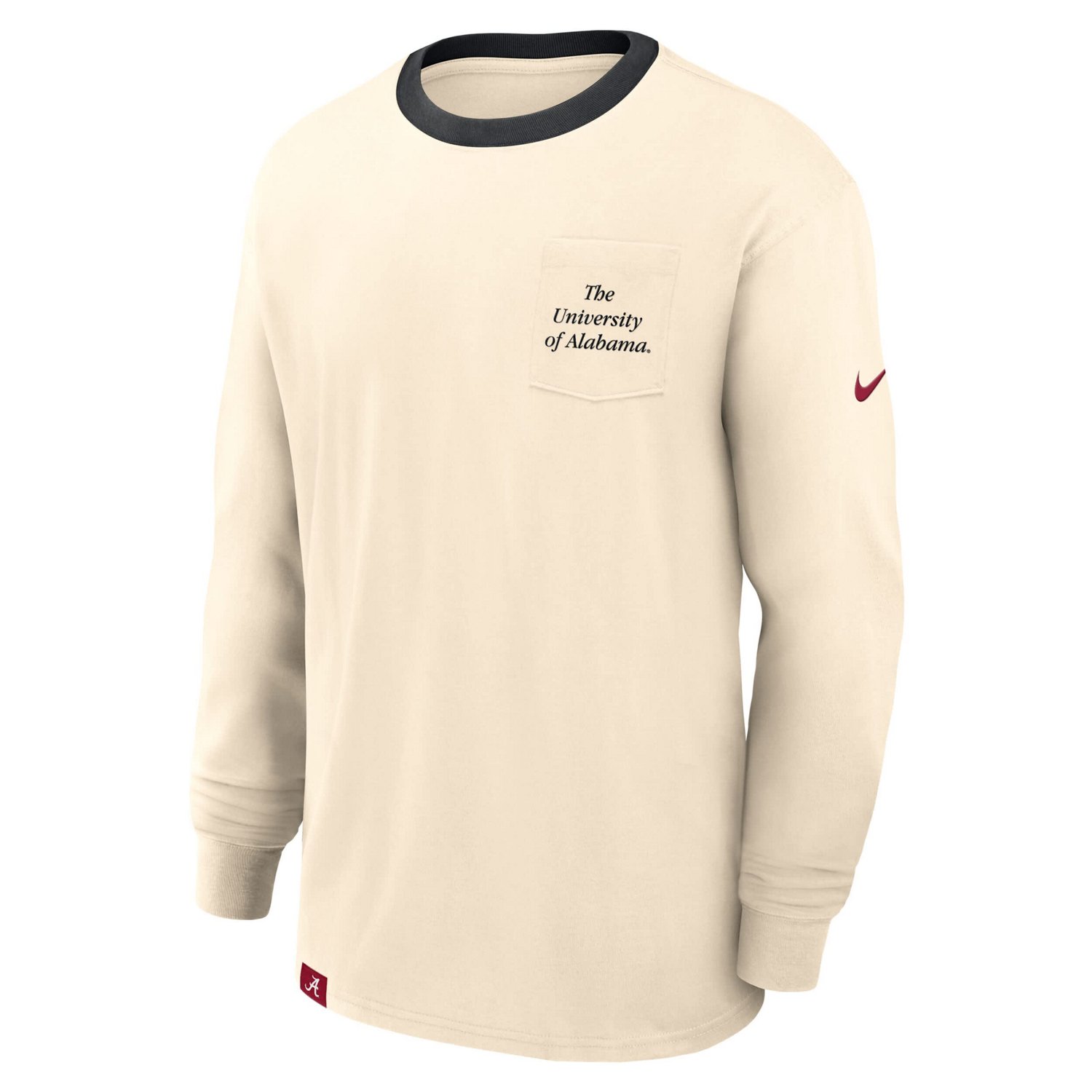 Nike Alabama Crimson Tide Athletic Prep Max90 Pocket Logo Long Sleeve T-Shirt - view number 2