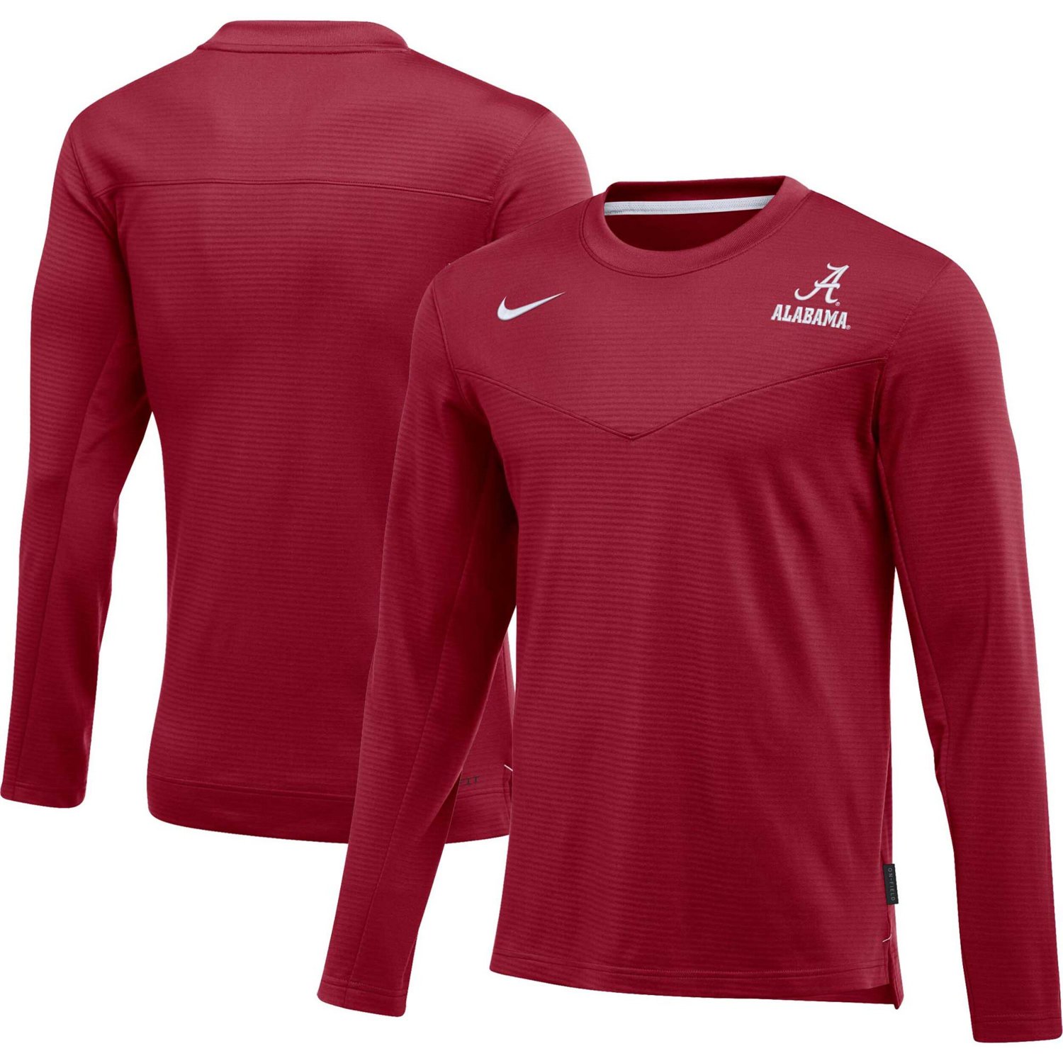 Nike Alabama Tide 2022 Game Day Sideline Performance Long Sleeve T-Shirt - view number 1