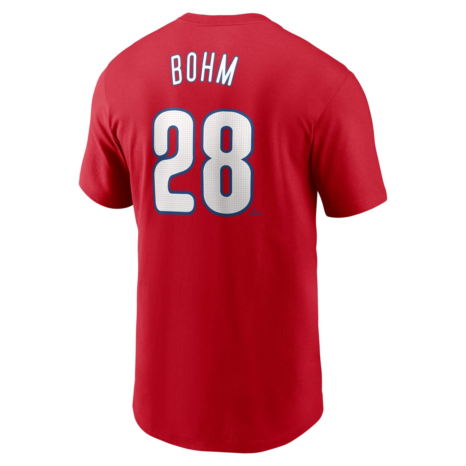 Nike Alec Bohm Philadelphia Phillies Fuse Name  Number T-Shirt - view number 3