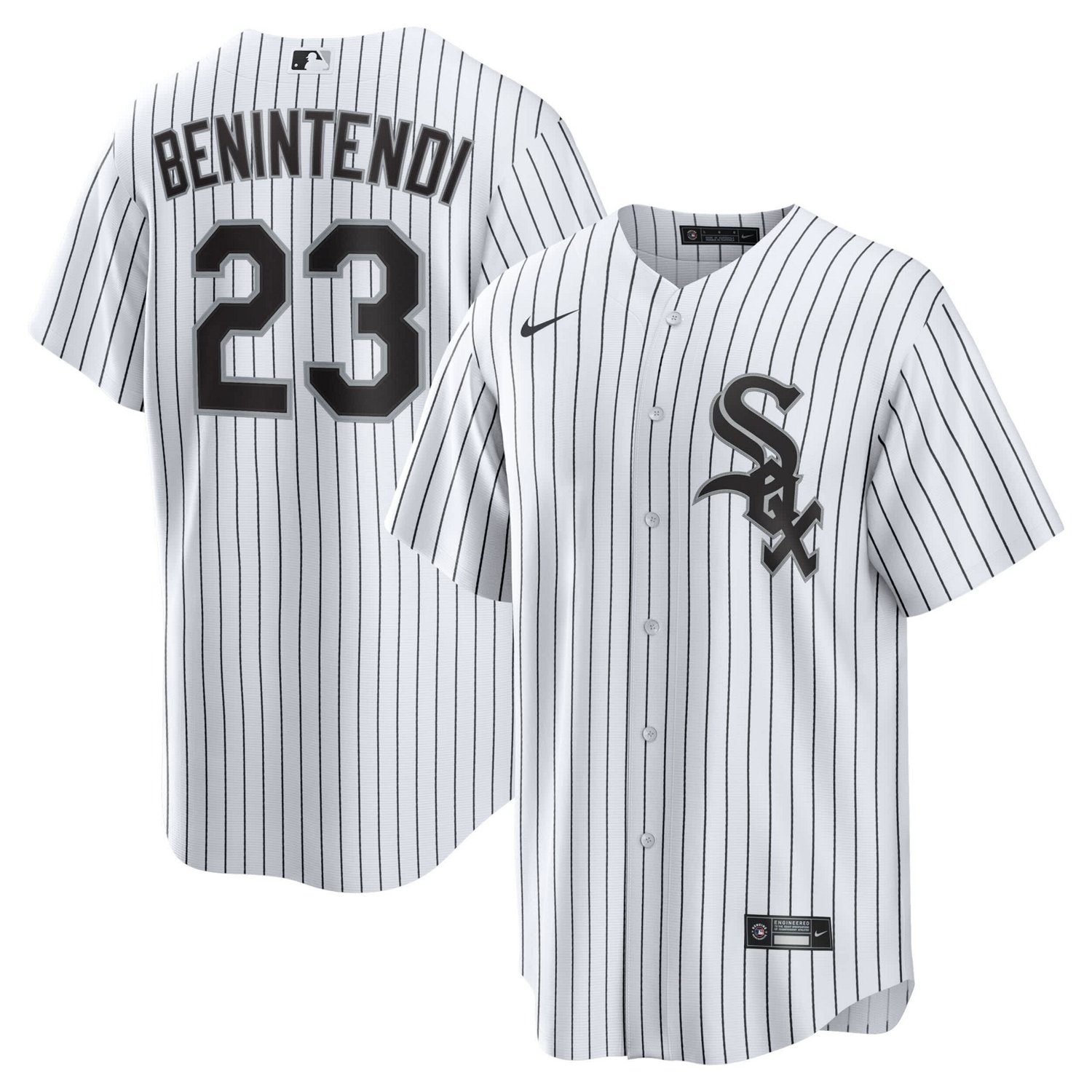 Nike Andrew Benintendi Black Chicago Sox Home Official Player Jersey