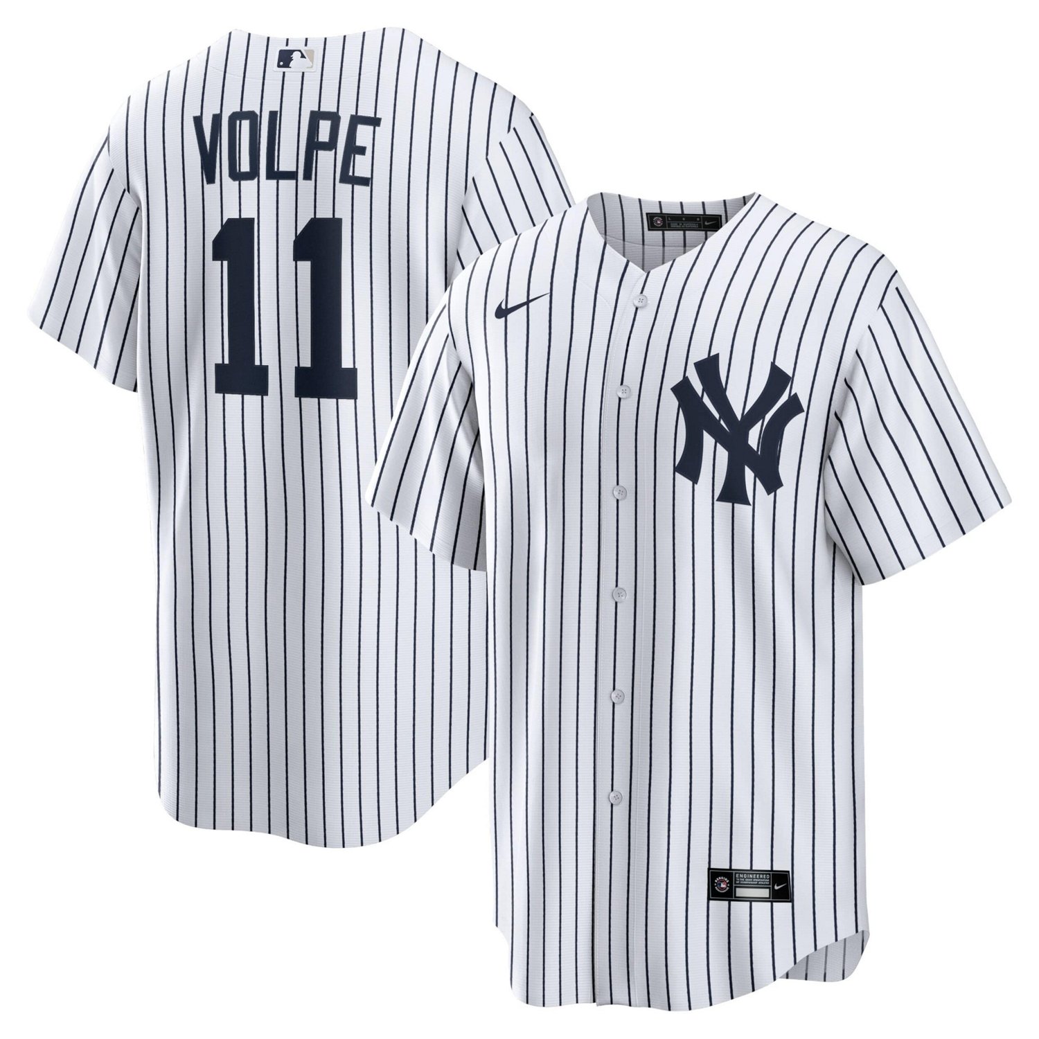 Nike Anthony Volpe New York Yankees Home Replica Player Jersey - view number 1