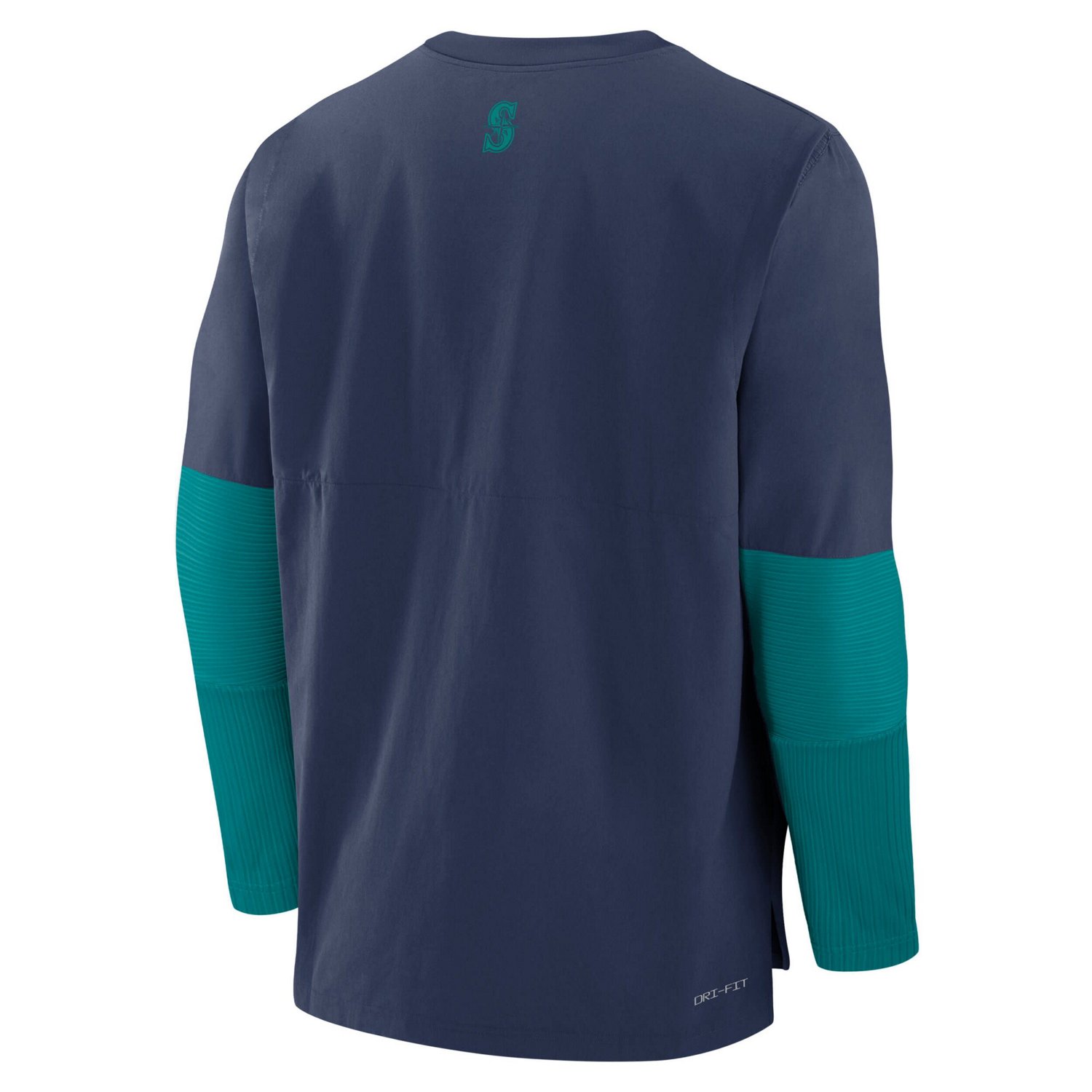 Nike Aqua Seattle Mariners Authentic Collection Lightweight Player Performance Long Sleeve Top - view number 3