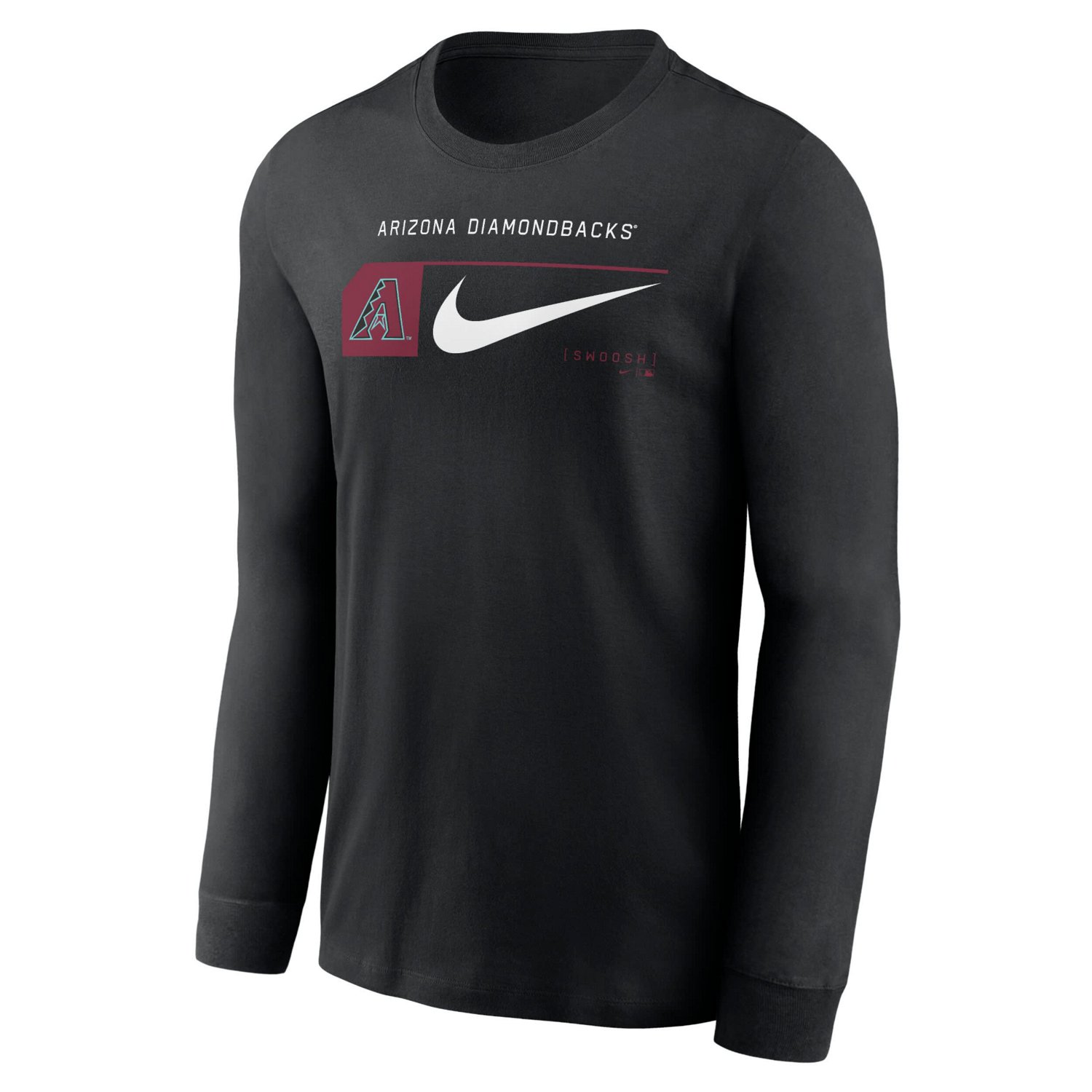 Nike Arizona Diamondbacks Local Logo Swoosh Lockup Long Sleeve T-Shirt - view number 2
