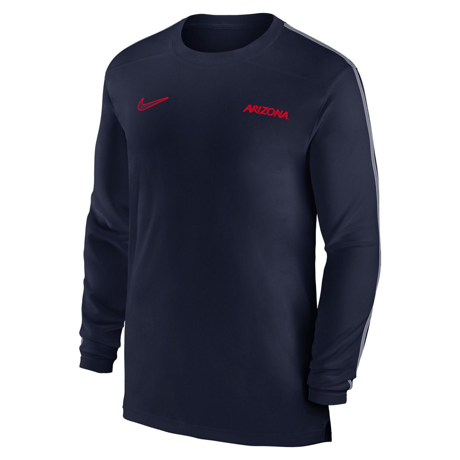 Nike Arizona Wildcats 2024 Sideline Coach UV Performance Long Sleeve T-Shirt - view number 2