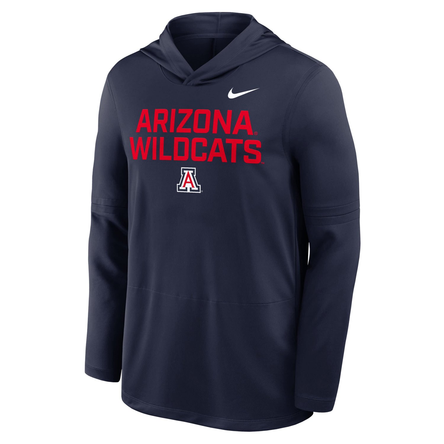 Nike Arizona Wildcats 2025 Sideline Performance Long Sleeve Hoodie T-Shirt - view number 4