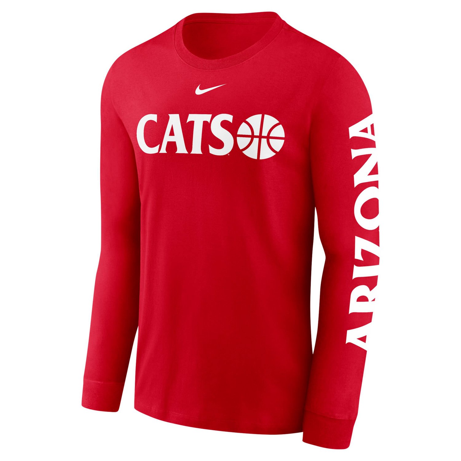 Nike Arizona Wildcats Basketball Icon Two-Hit Long Sleeve T-Shirt - view number 2