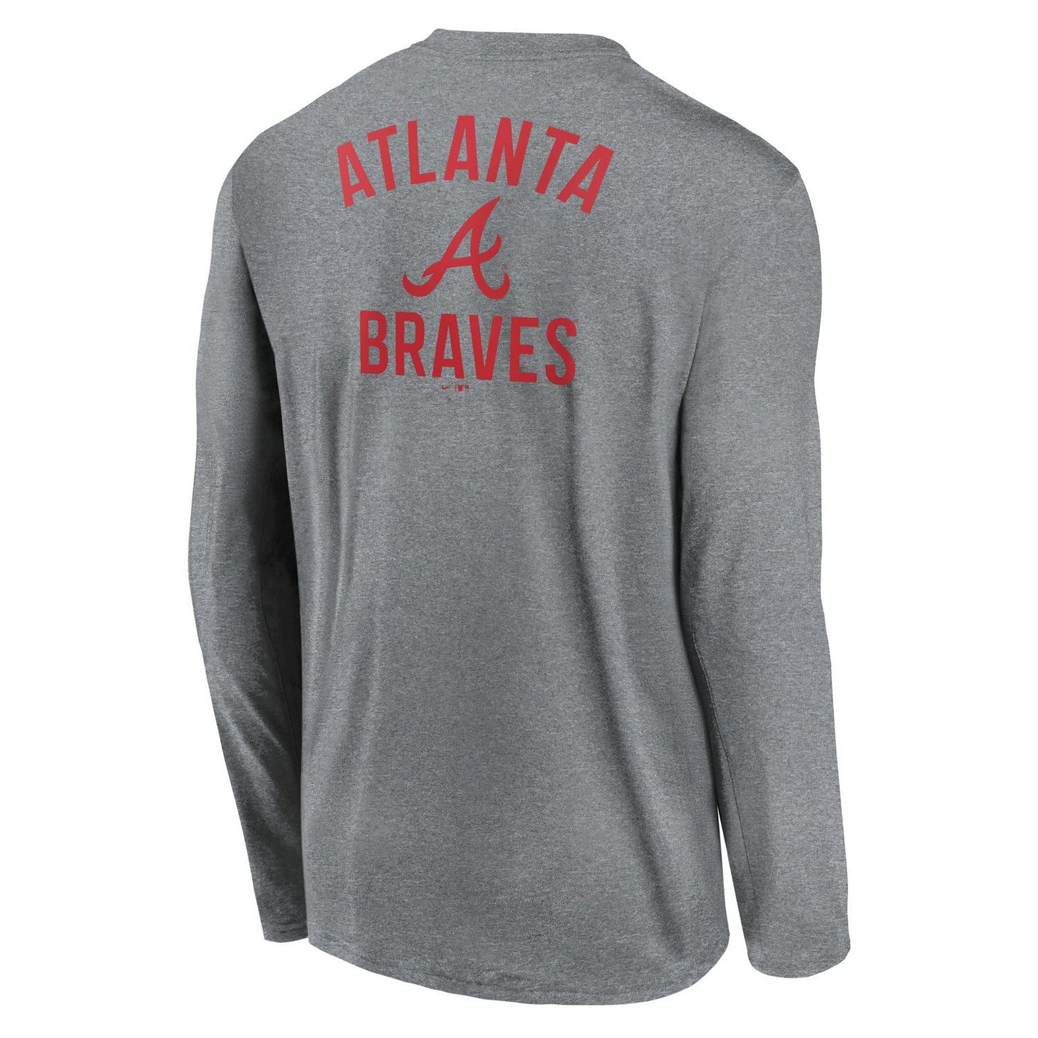 Nike Atlanta Braves 2-Hit Legend Performance Long Sleeve T-Shirt                                                                 - view number 3