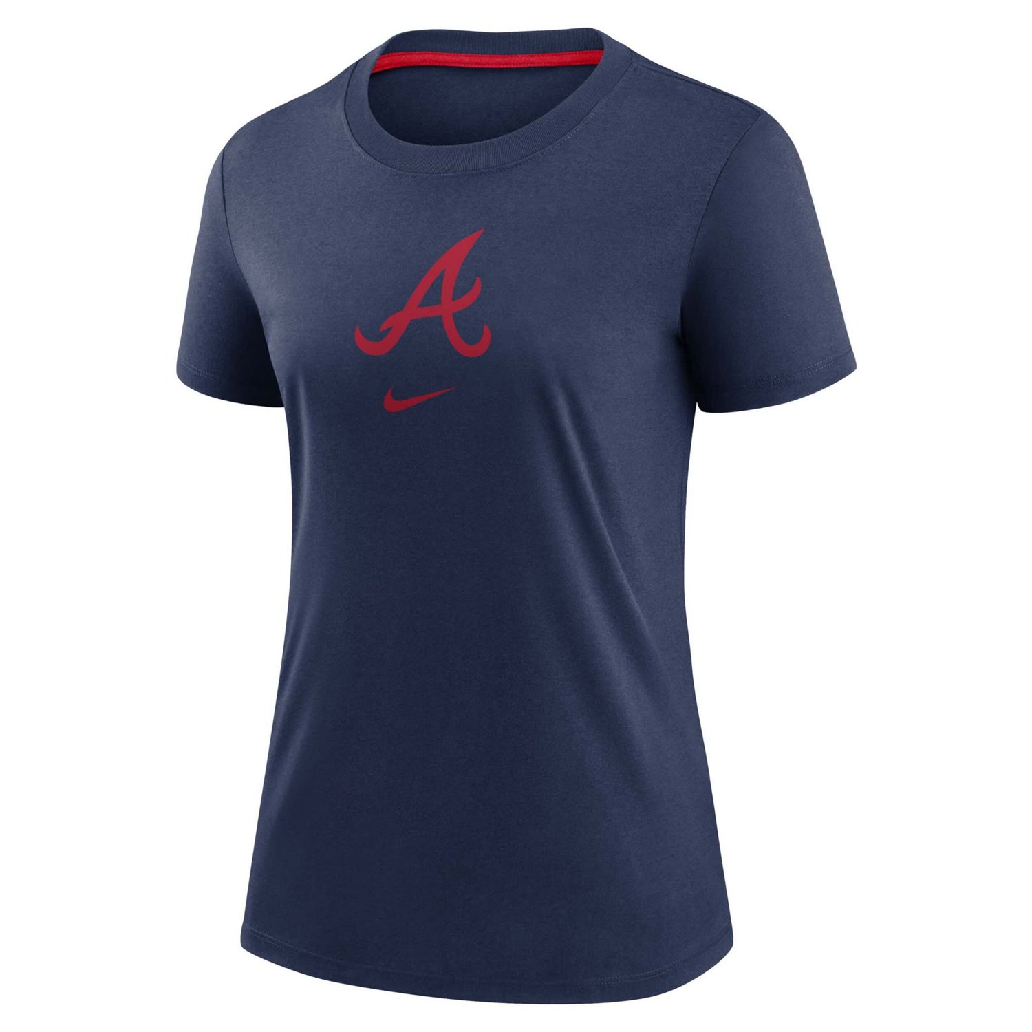 Nike Atlanta Braves Authentic Collection Early Work Tri-Blend T-Shirt                                                            - view number 2