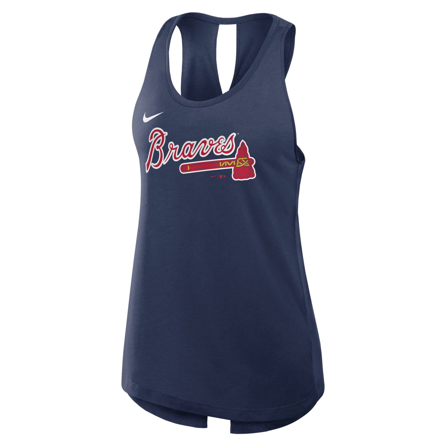 Nike Atlanta Braves Crisscross Performance Tank Top                                                                              - view number 2
