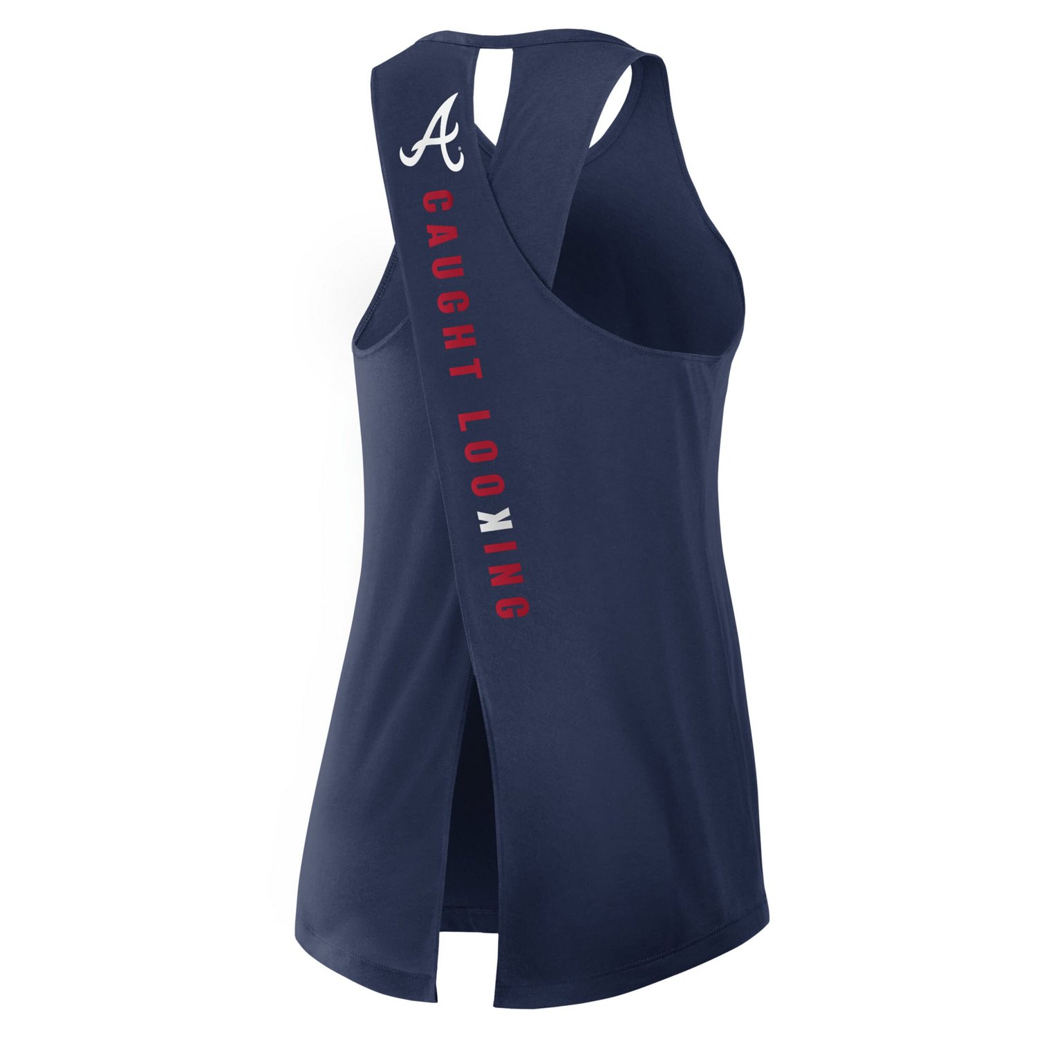 Nike Atlanta Braves Crisscross Performance Tank Top                                                                              - view number 3