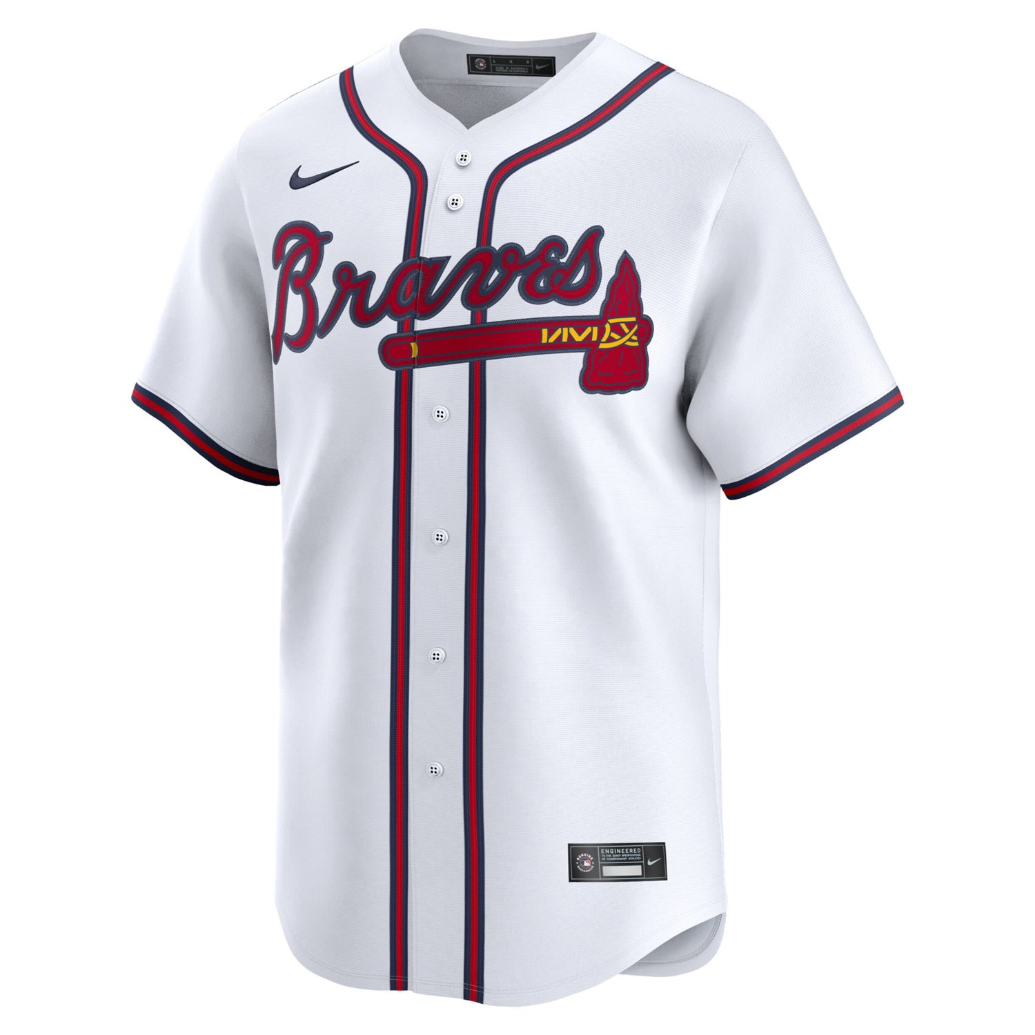 Nike Atlanta Braves Home Limited Jersey                                                                                          - view number 2