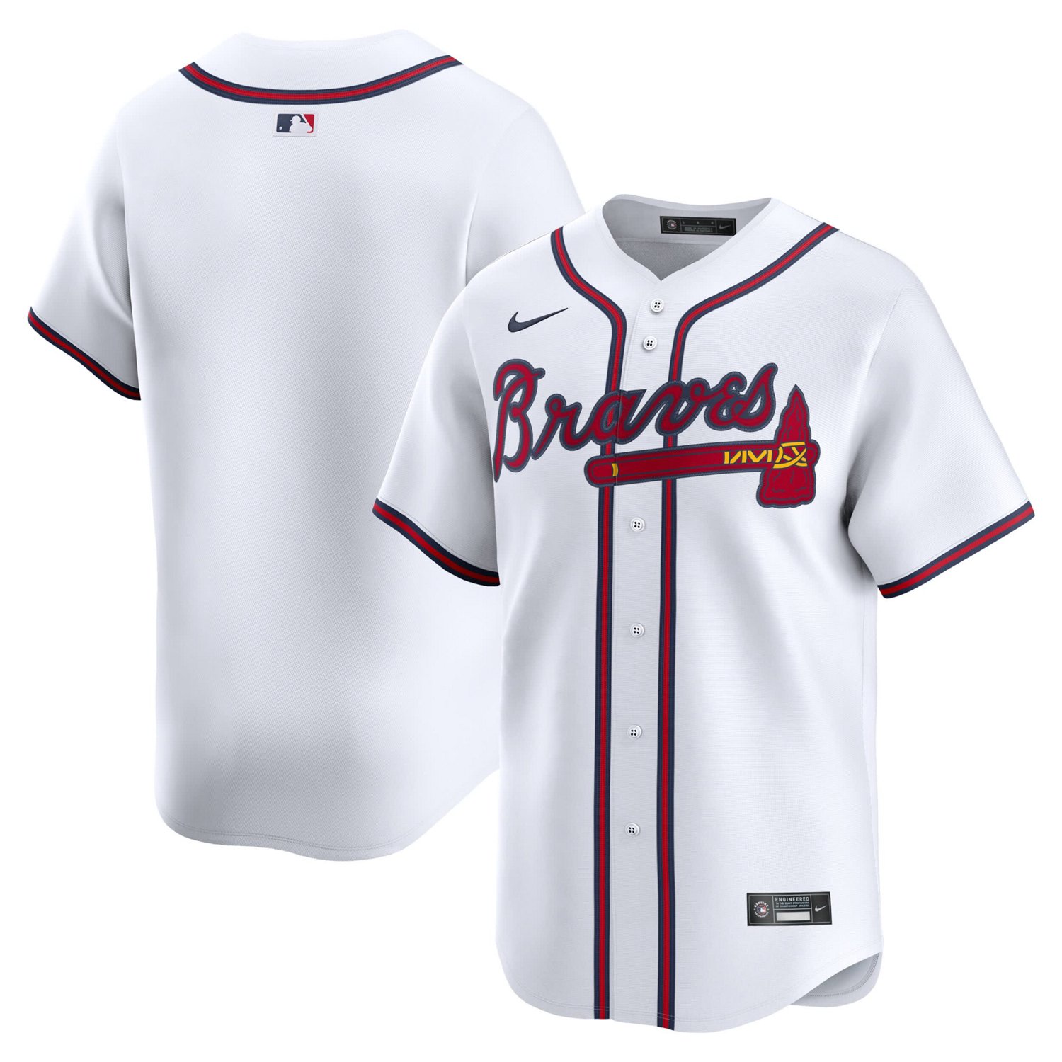 Nike Atlanta Braves Home Limited Jersey                                                                                          - view number 1