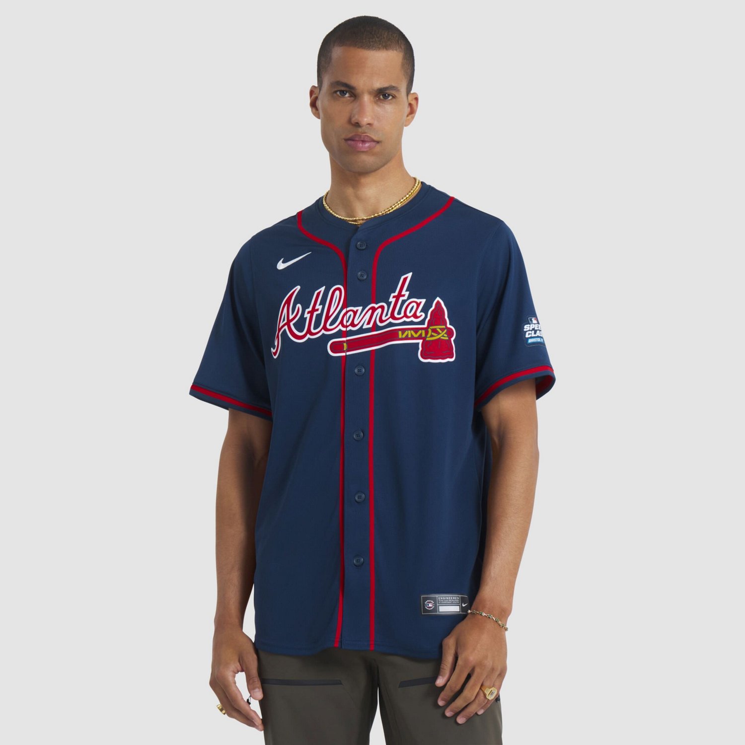 Nike Austin Riley Atlanta Braves 2025 MLB Speedway Classic Alternate Limited Player Jersey