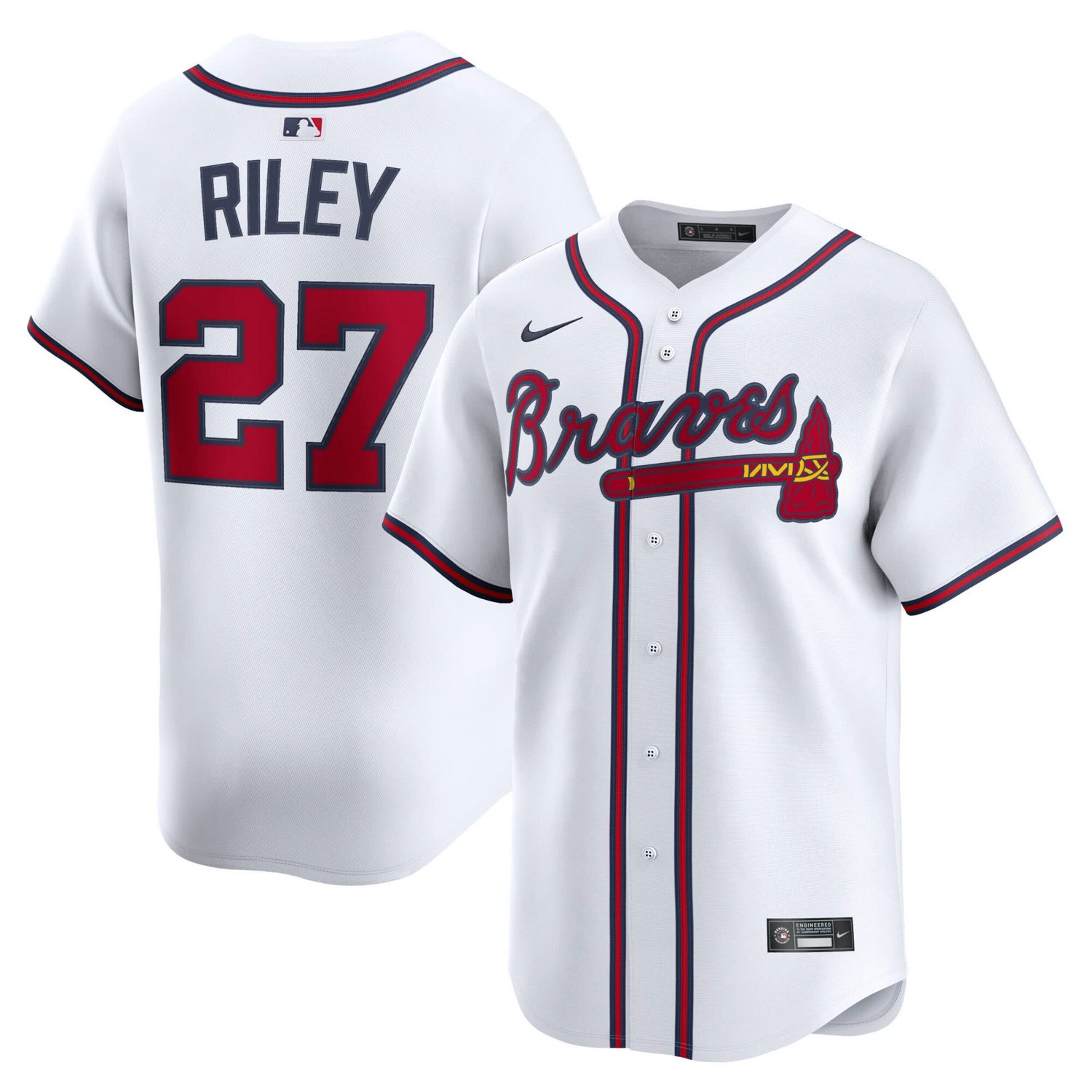 Nike Austin Riley Atlanta Braves Home Limited Player Jersey