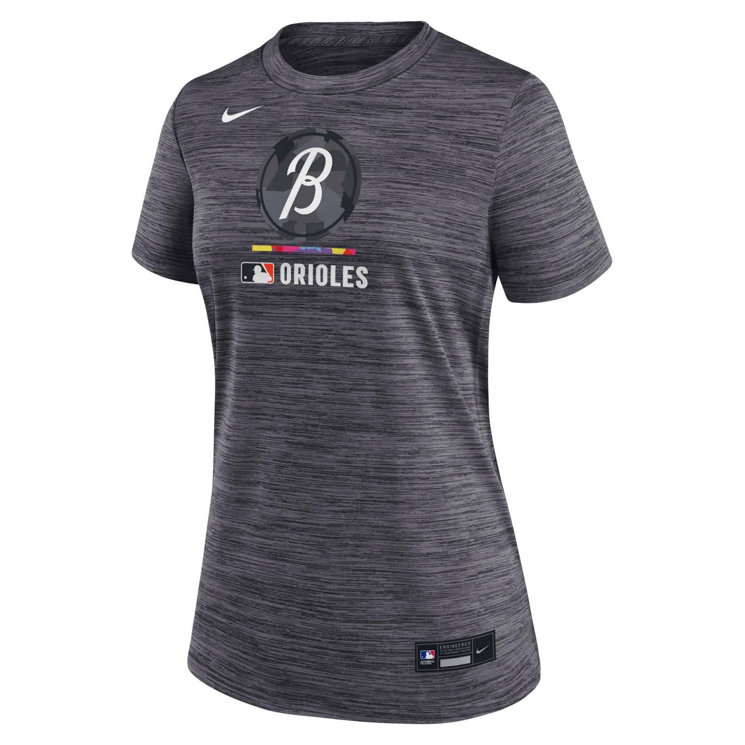 Nike Baltimore Orioles Authentic Collection City Connect Velocity Performance T-Shirt                                            - view number 2