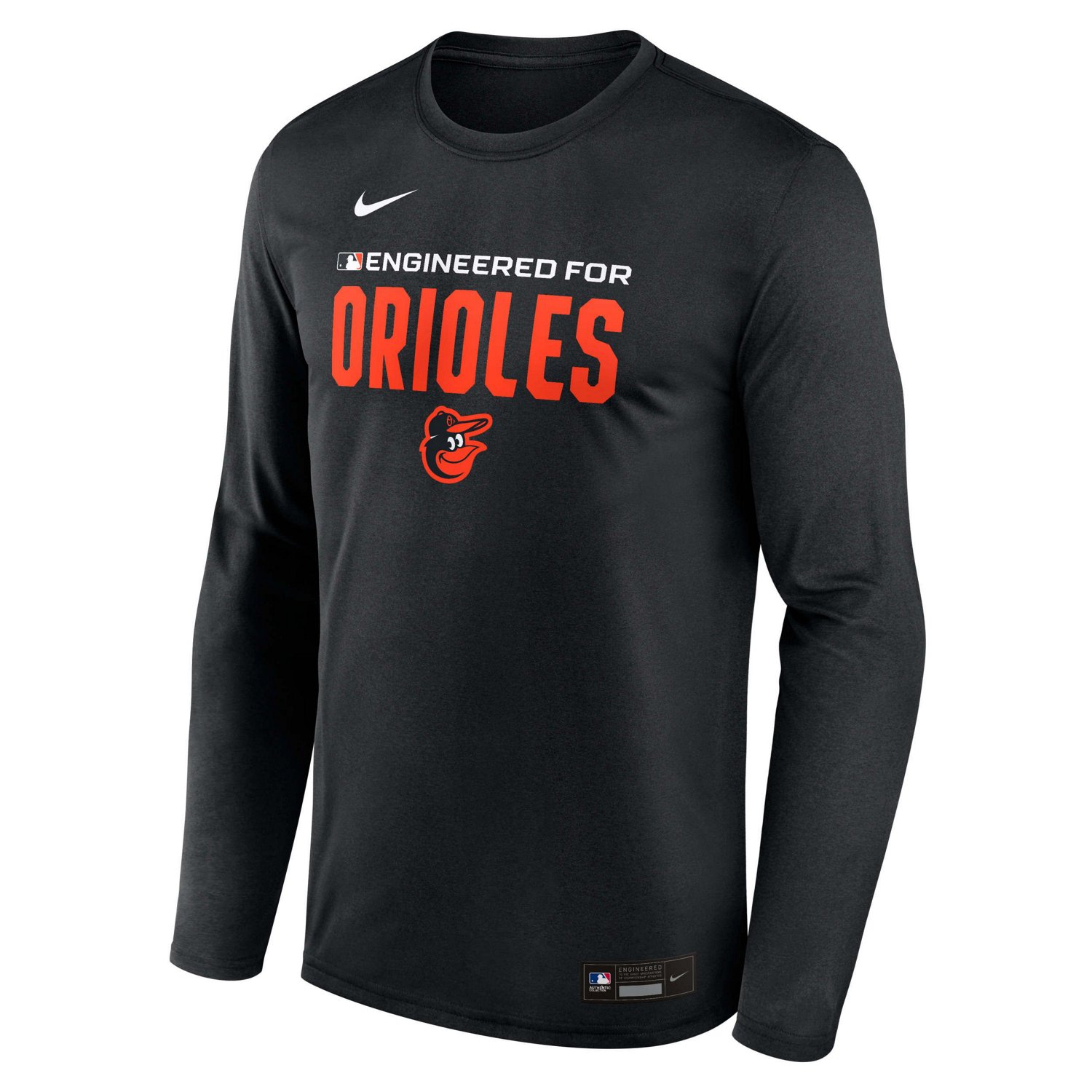 Nike Baltimore Orioles Authentic Collection Legend Dri-FIT Long Sleeve T-Shirt - view number 2