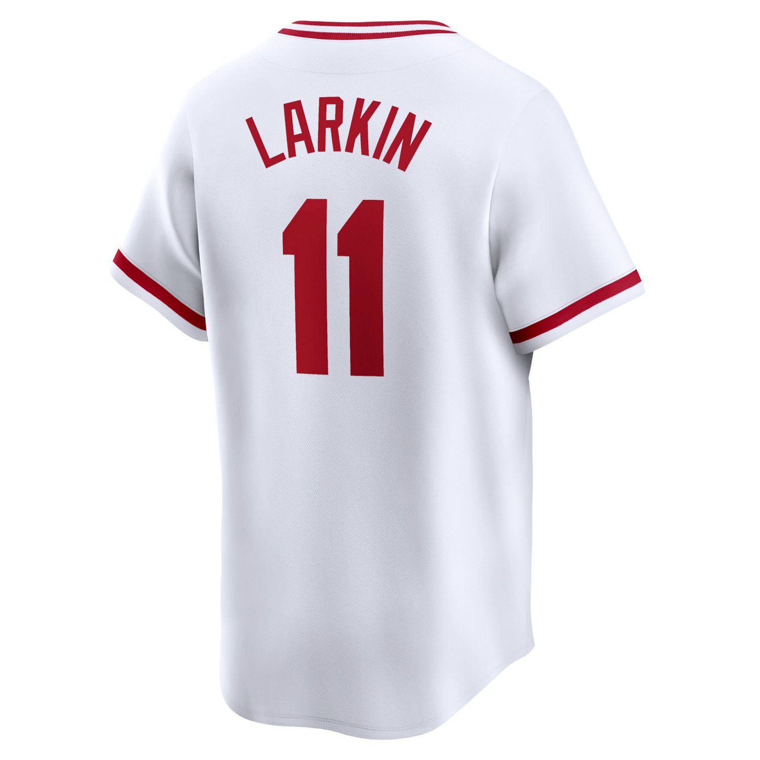 Nike Barry Larkin Cincinnati Reds Throwback Cooperstown Limited Jersey                                                           - view number 3