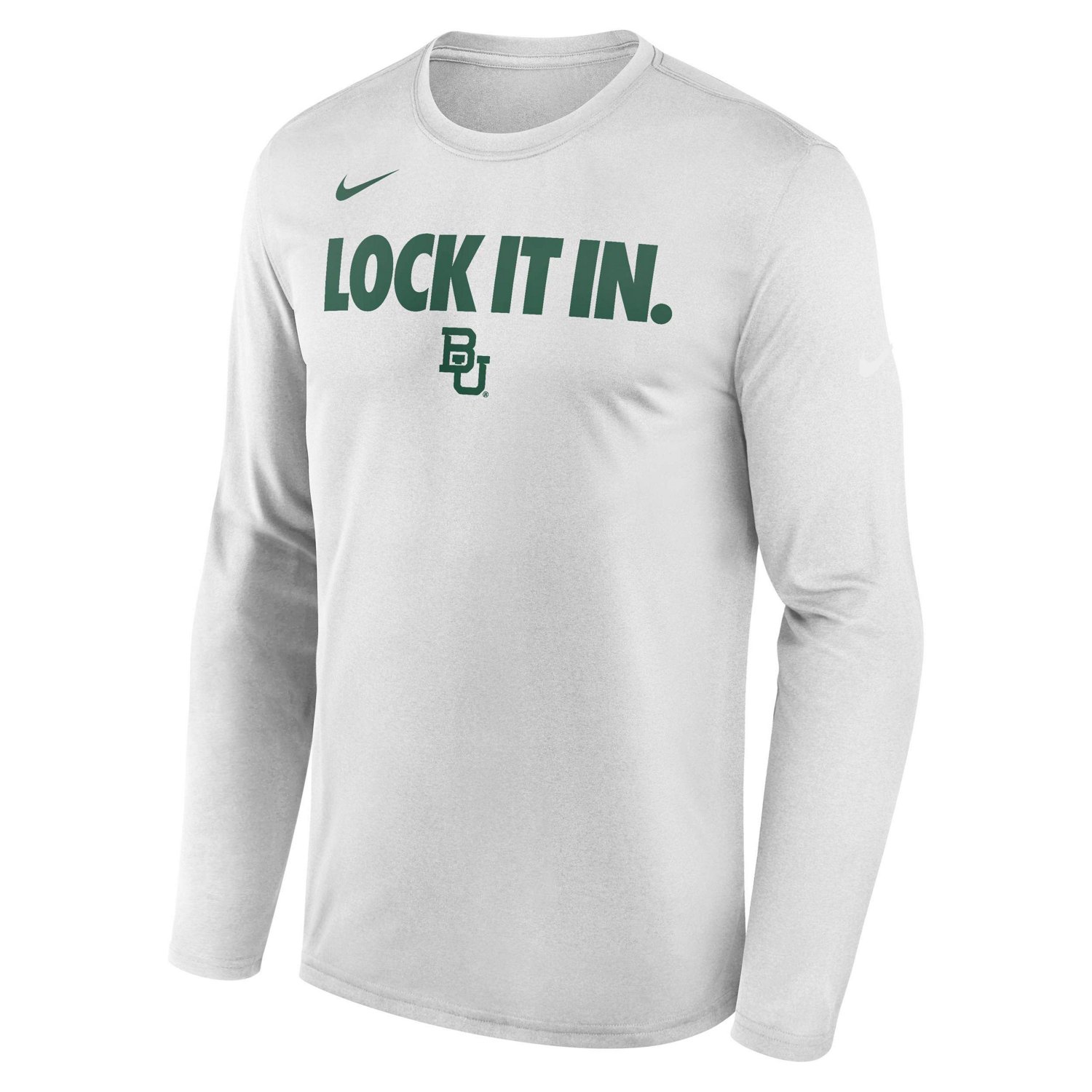 Nike Baylor Bears 2026 On-Court Bench Long Sleeve T-Shirt - view number 2