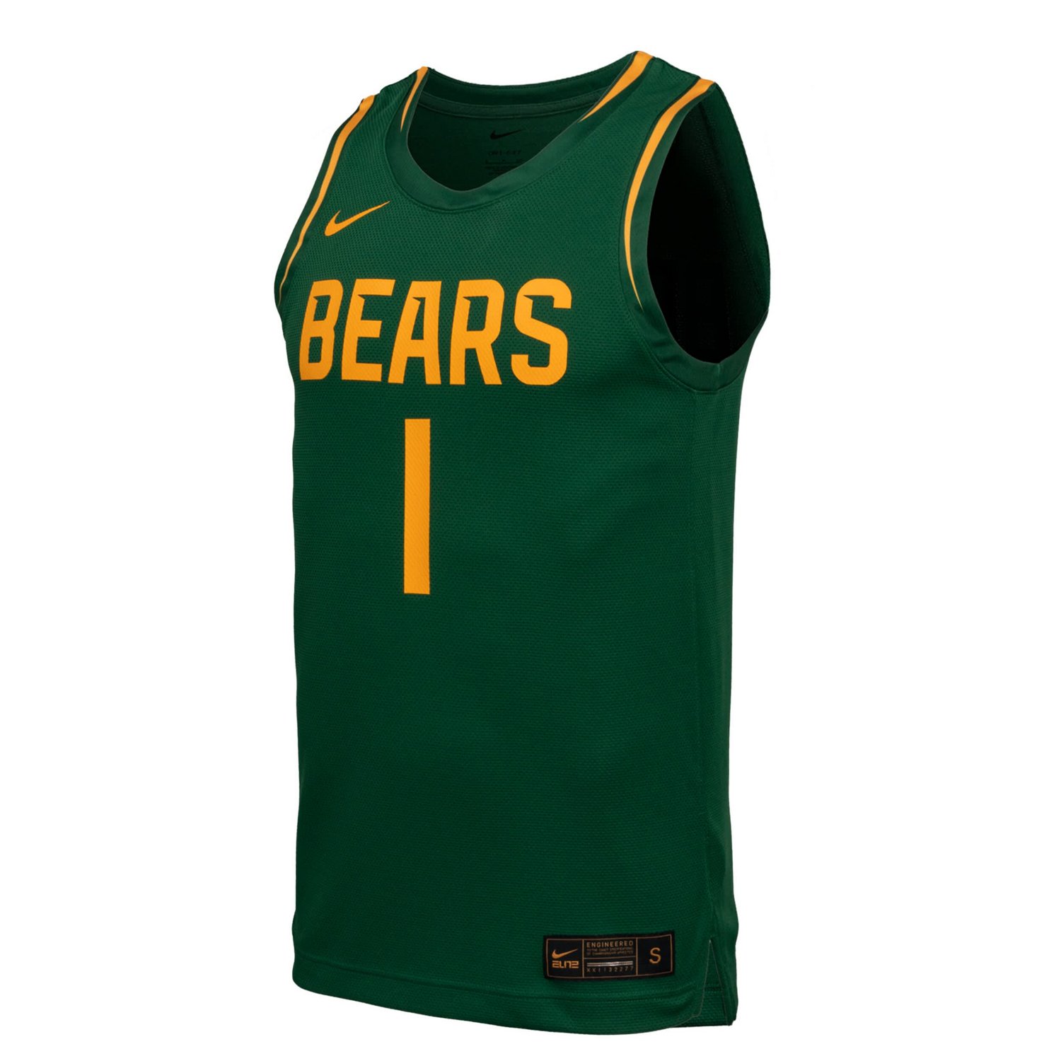 Nike Baylor Bears Replica Basketball Jersey                                                                                      - view number 2