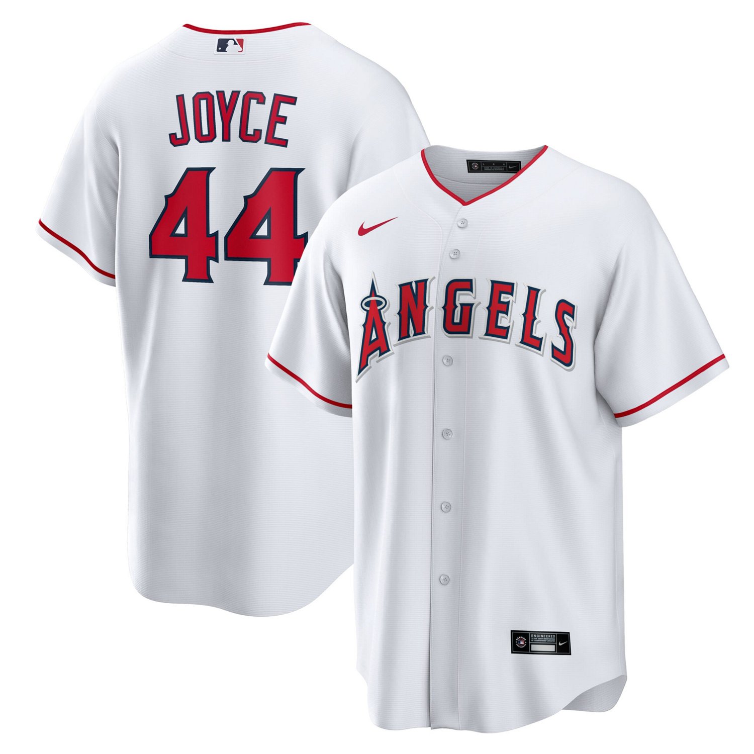 Nike Ben Joyce Los Angeles Angels Home Replica Jersey
