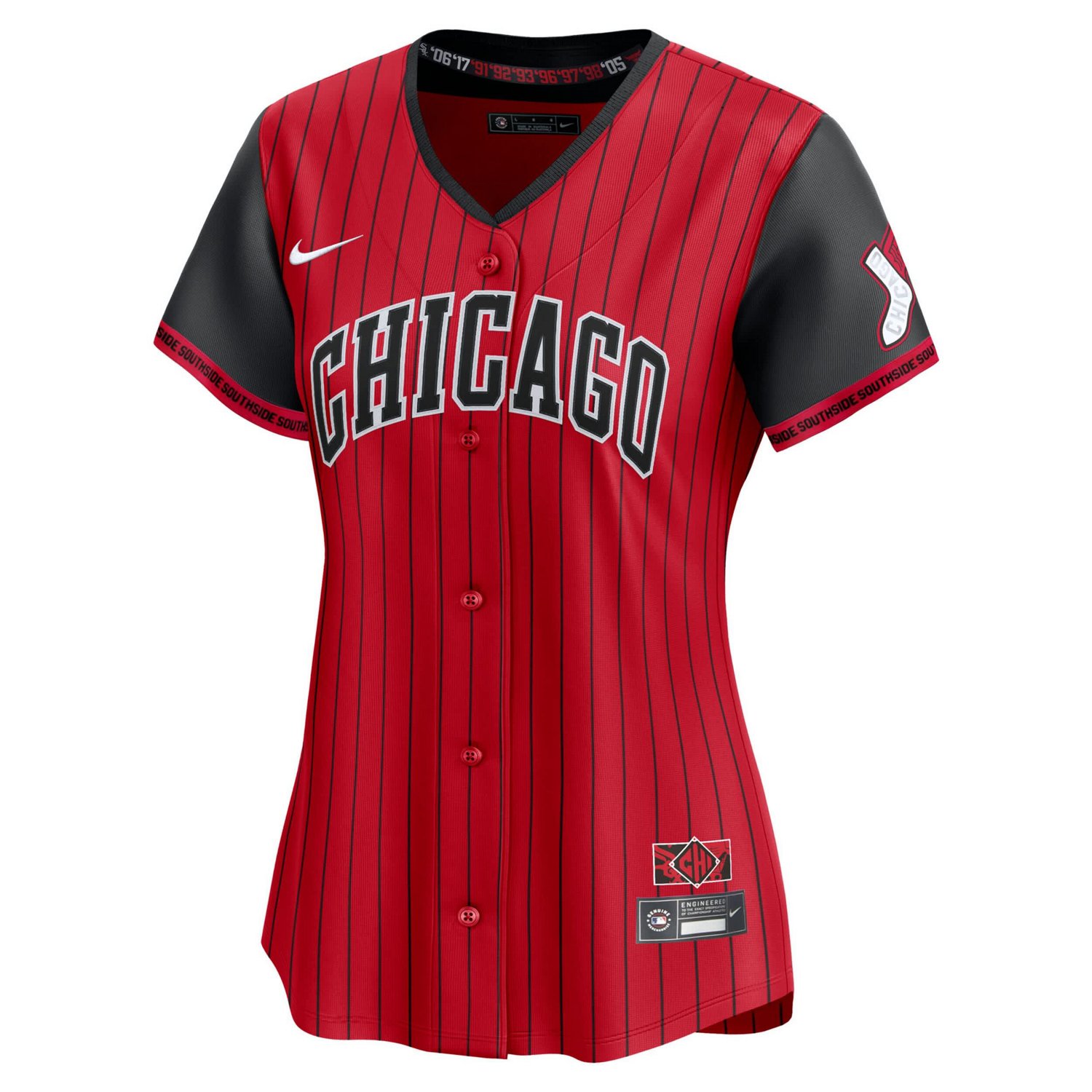 【タグ付き Mサイズ】NIKE CHICAGO WHITE SOX ユニフォーム Chicago White Sox Nike Men's Black Alternate Batterman Logo