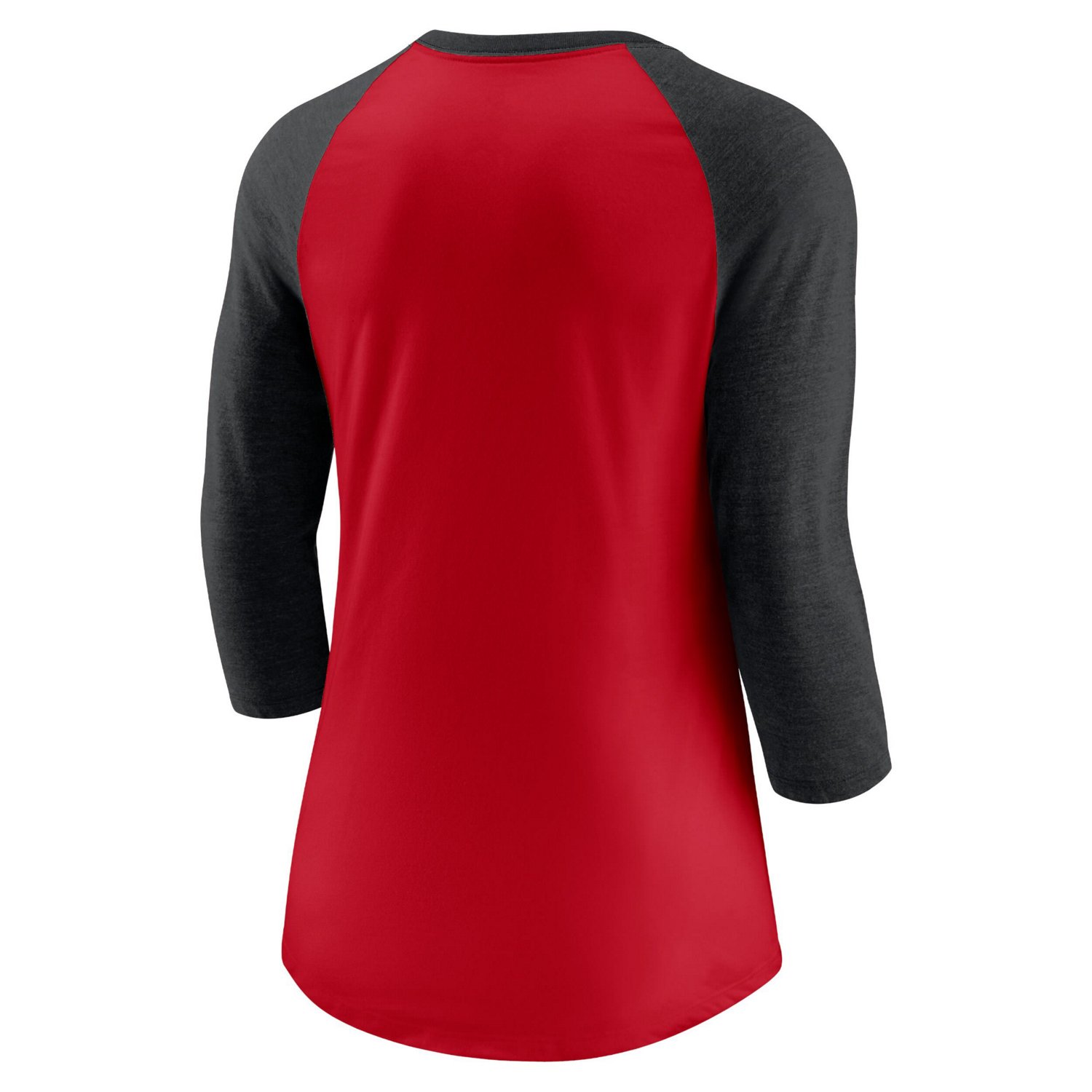 Nike Black Cincinnati s Next Up Tri-Blend Raglan 3 4-Sleeve T-Shirt - view number 3