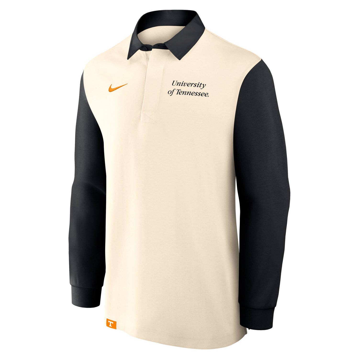 Nike Black Tennessee Volunteers Rugby Long Sleeve Shirt - view number 2