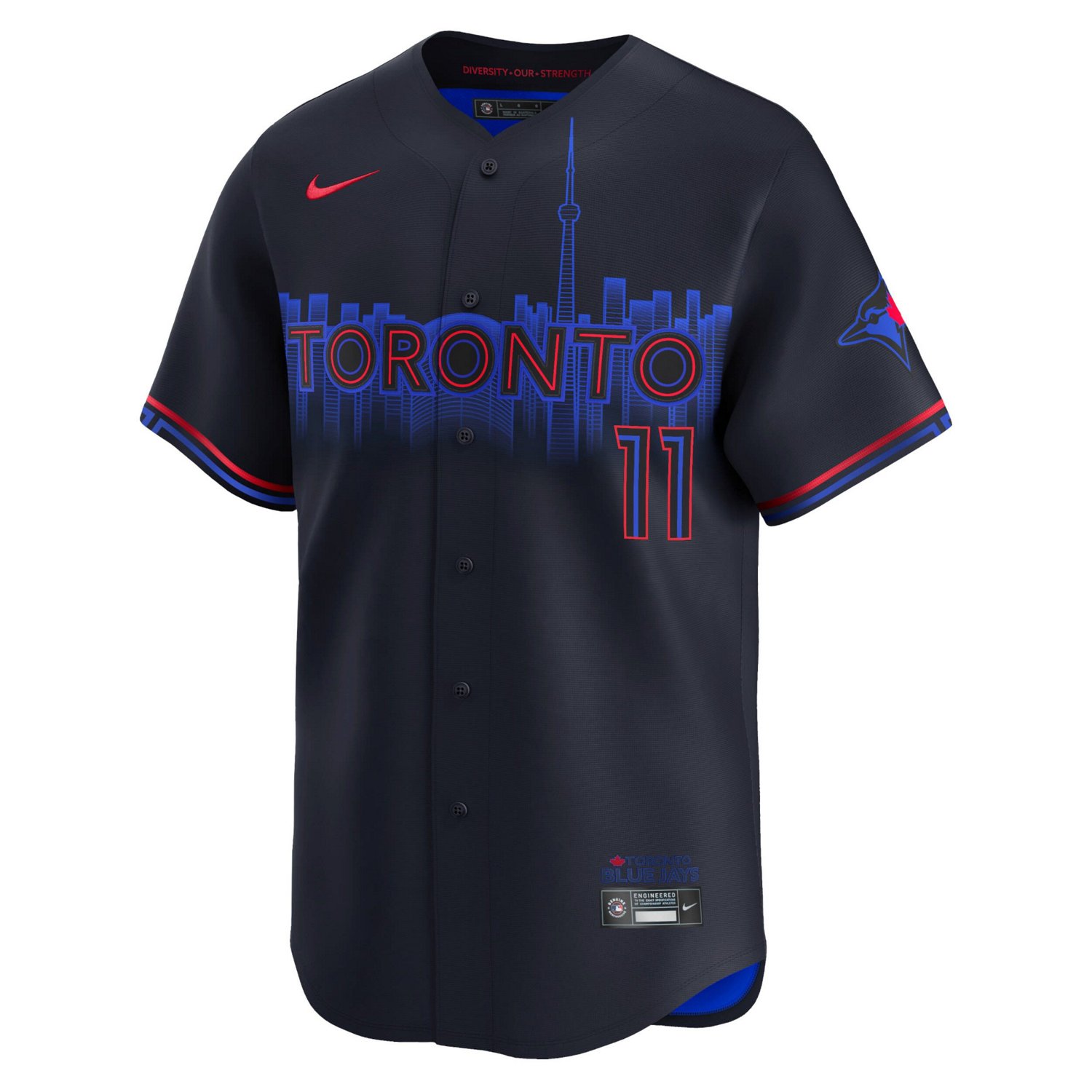 Nike Bo Bichette Toronto Blue Jays 2024 City Connect Limited Player Jersey                                                       - view number 2