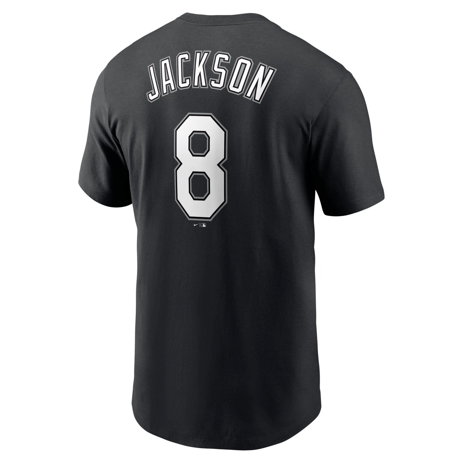Nike Bo Jackson Chicago White Sox Cooperstown Collection Fuse Name  Number T-Shirt