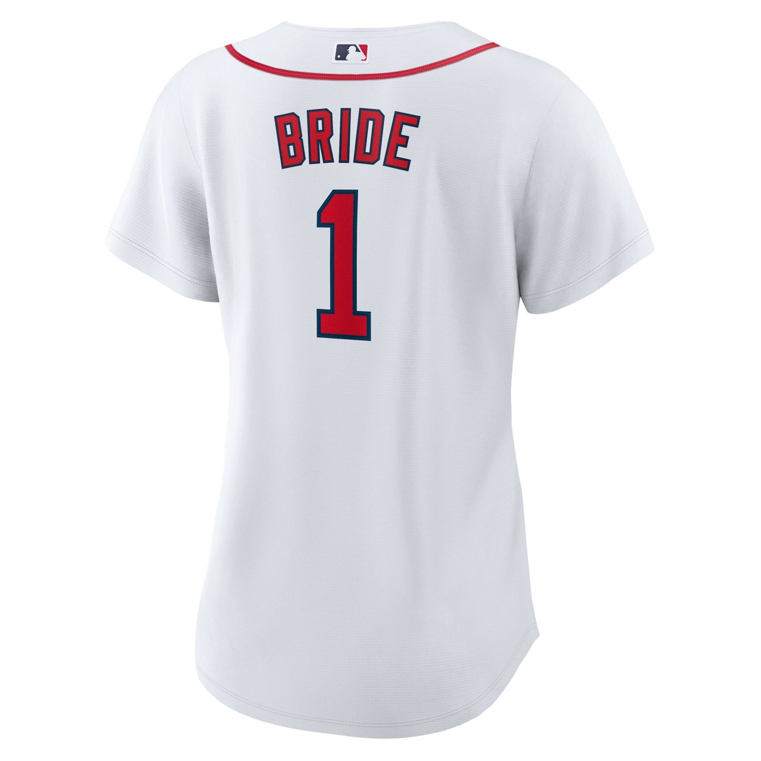 Nike Boston Red Sox 1 Bride Home Replica Jersey - view number 3