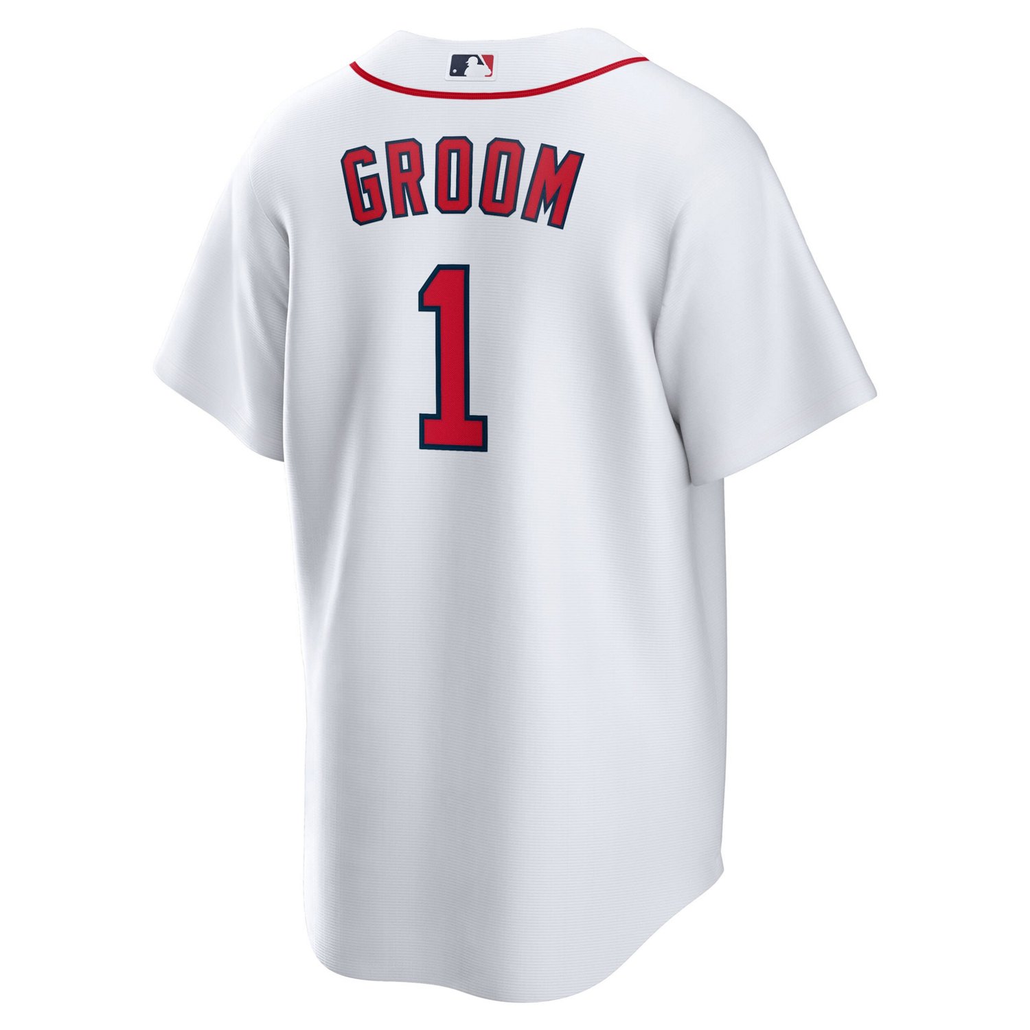 Nike Boston Red Sox 1 Groom Home Replica Jersey - view number 3