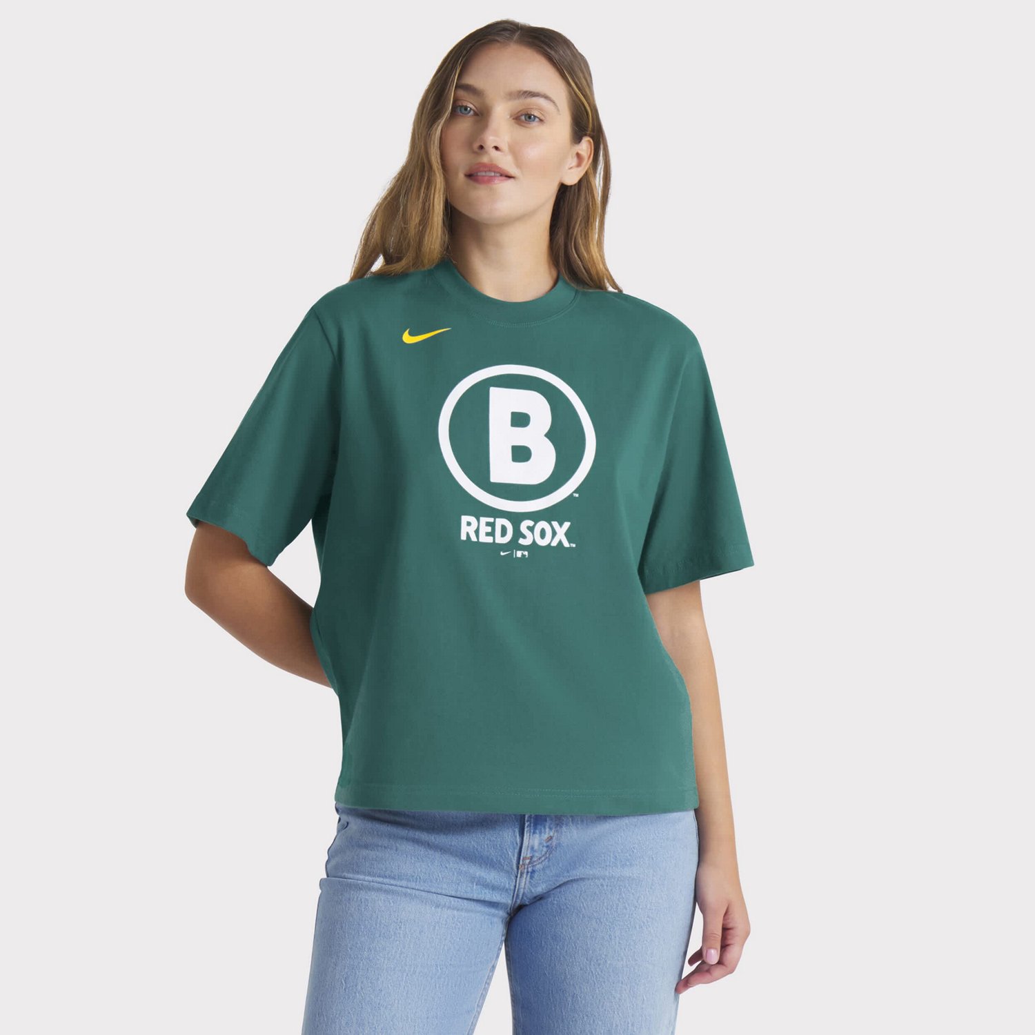 Nike Boston Red Sox 2025 City Connect Logo Boxy T-Shirt - view number 4
