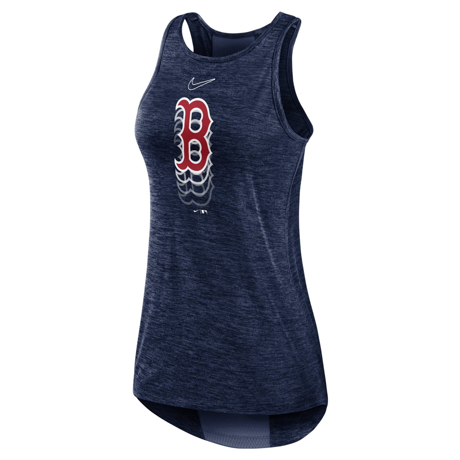 Nike Boston Red Sox Logo Fade High Neck Performance Tank Top - view number 2