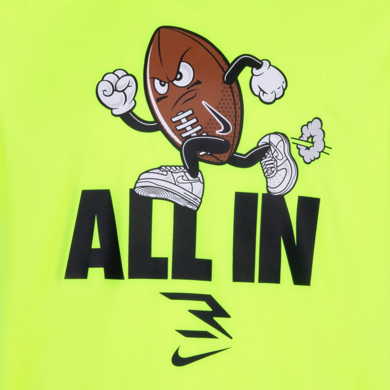 Nike Boys' 3BRAND by Russell Wilson Tempo Ballers Graphic T-shirt