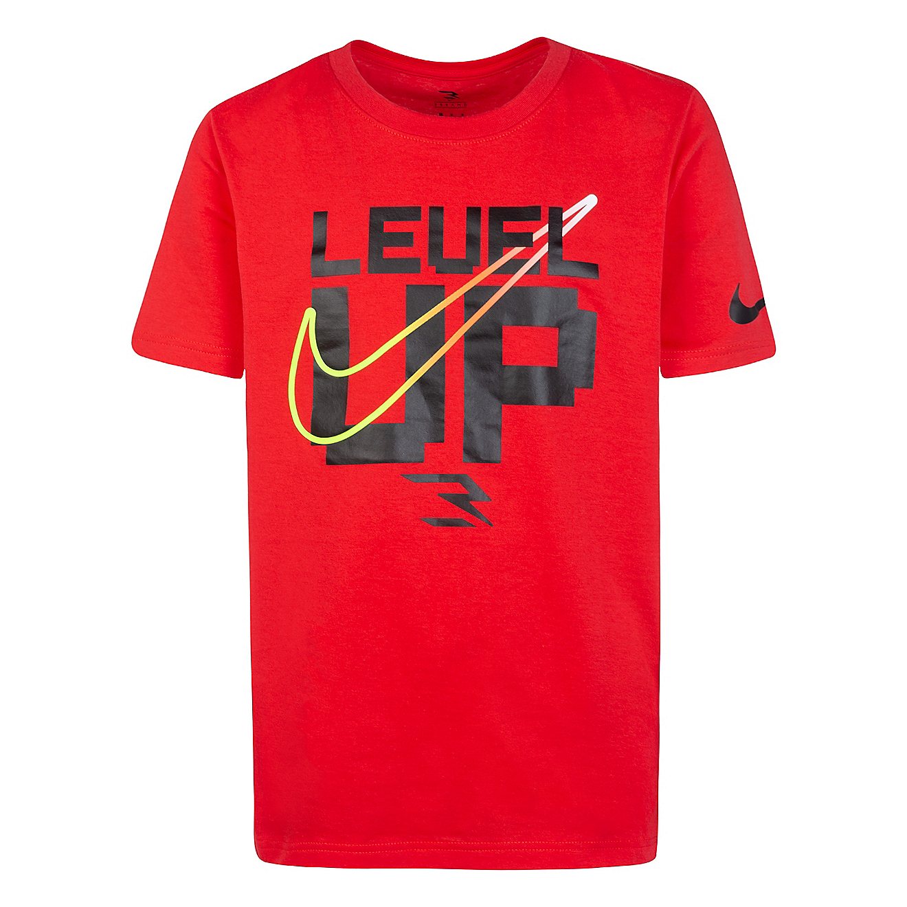 Nike Boys' 3BRAND by Russell Wilson Level Up Pixel T-shirt                                                                       - view number 1