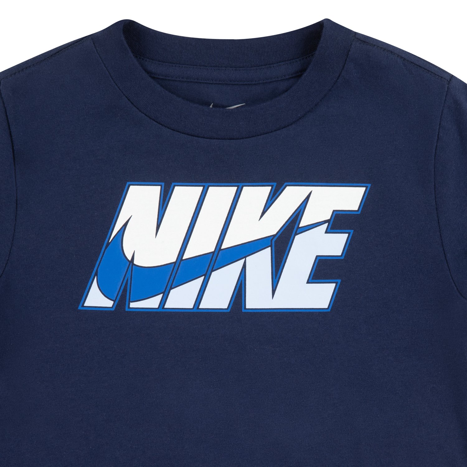 Nike Boys' 4-7  Metallic Block T-shirt - view number 3