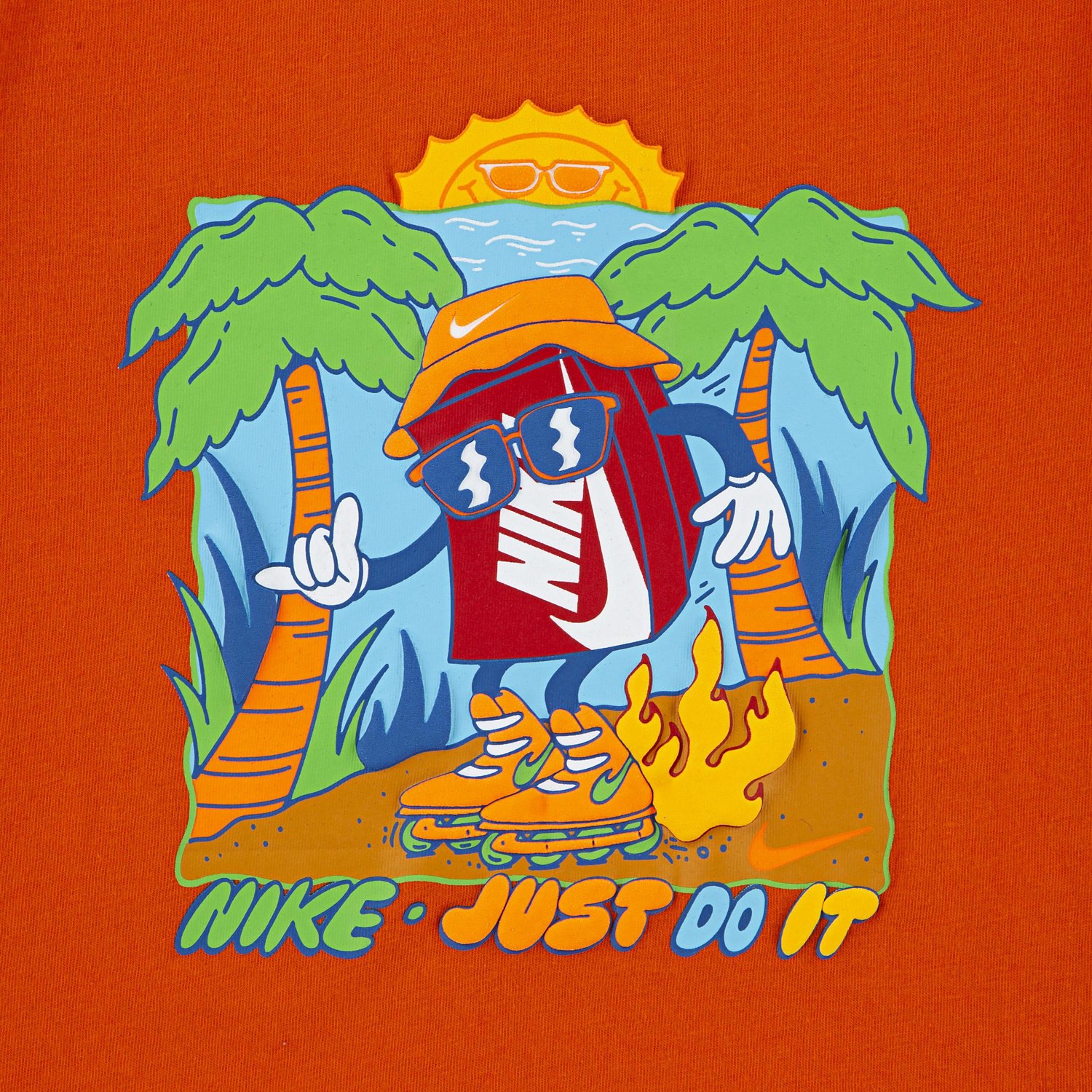 Nike Boys' 4-7 Boxy Palm Tree Graphic T-shirt - view number 3