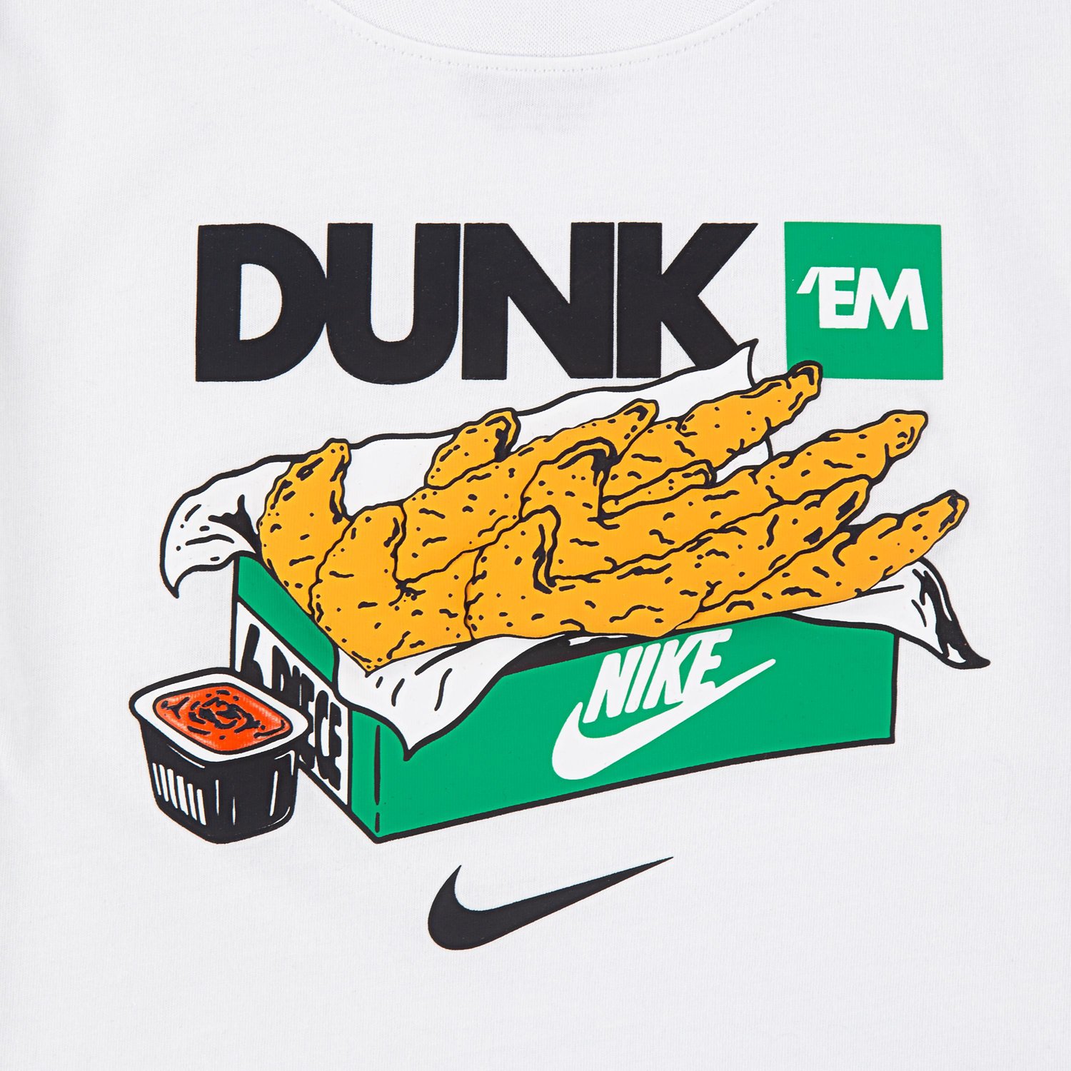 Nike Boys' 4-7 Dunk Em' Tenders Graphic T-shirt