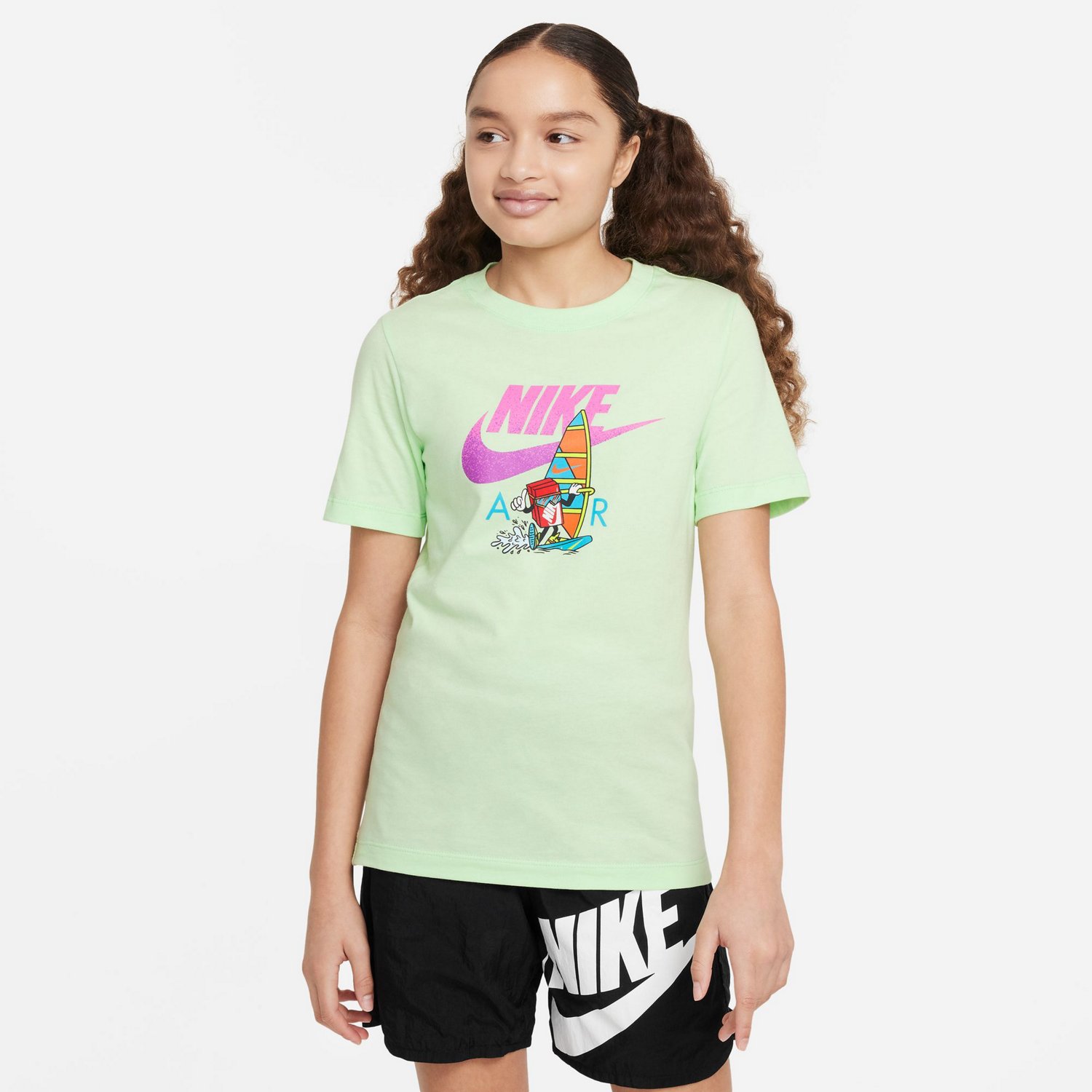 Nike Boys' NSW Boxy 2 Short Sleeve T-shirt | Academy