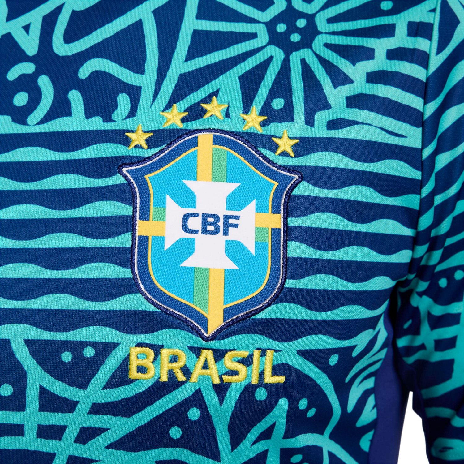 Nike Brazil National Team 2024 Academy Pro Pre-Match Top - view number 4