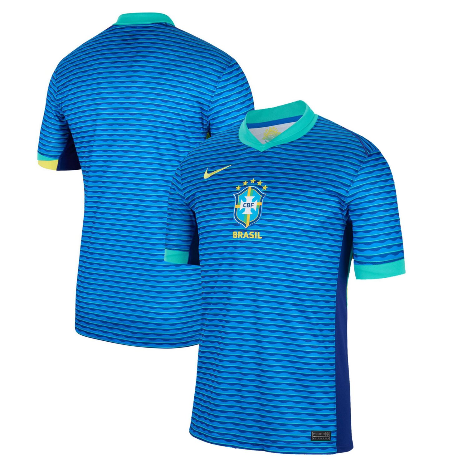 Nike Brazil National Team 2024 Away Stadium Replica Jersey