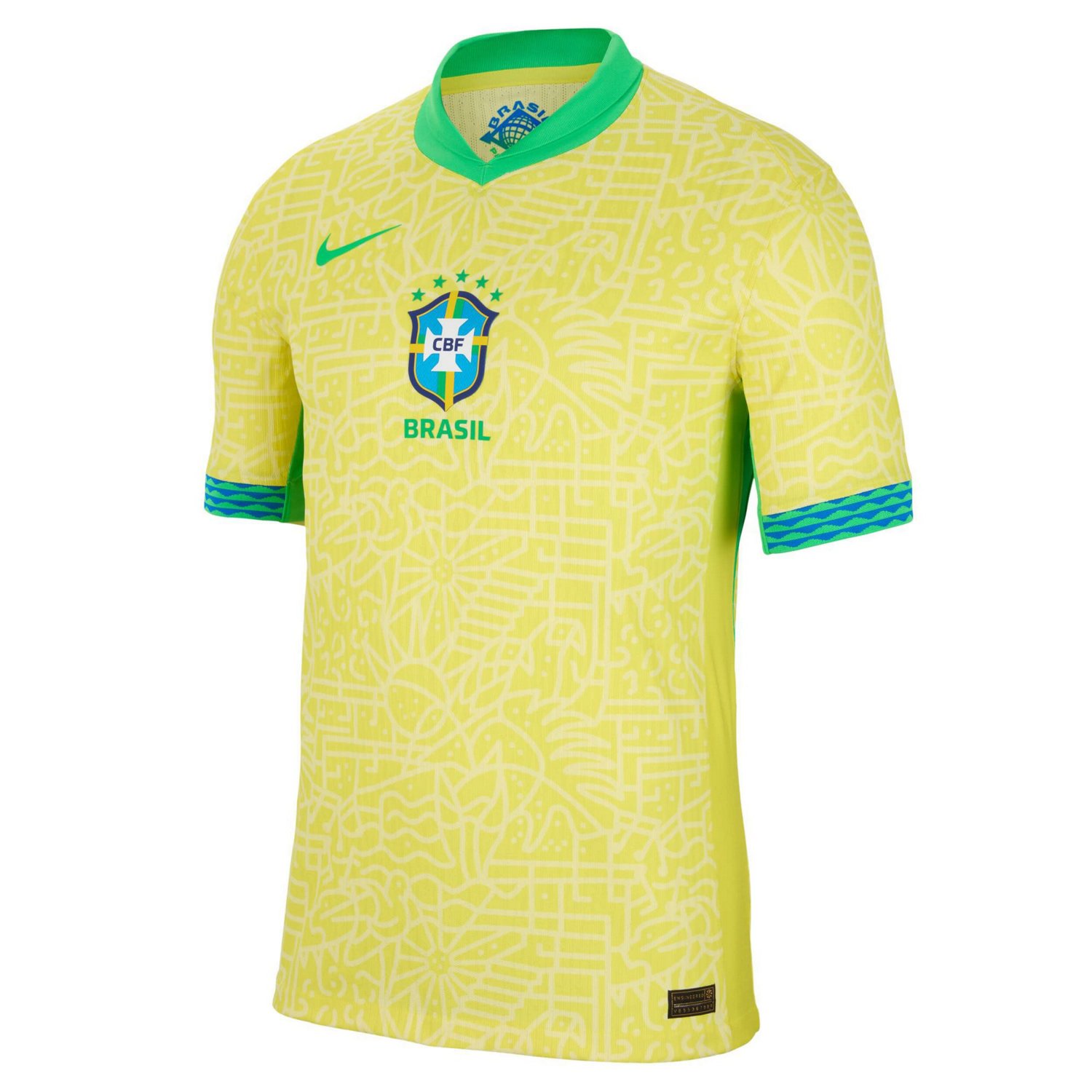 Nike Brazil National Team 2024 Home Match Authentic Jersey - view number 2