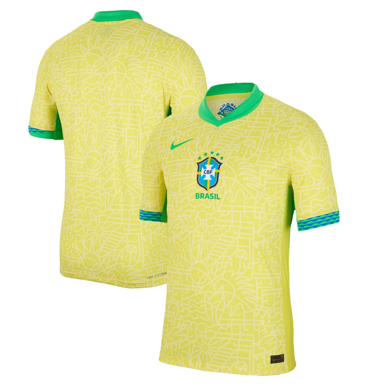 Nike Brazil National Team 2024 Home Match Authentic Jersey - view number 1