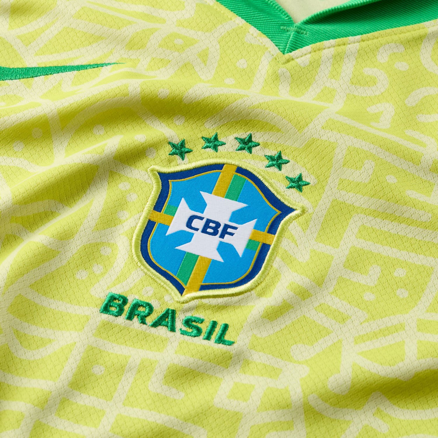 Nike Brazil National Team 2024 Home Stadium Replica Jersey - view number 4