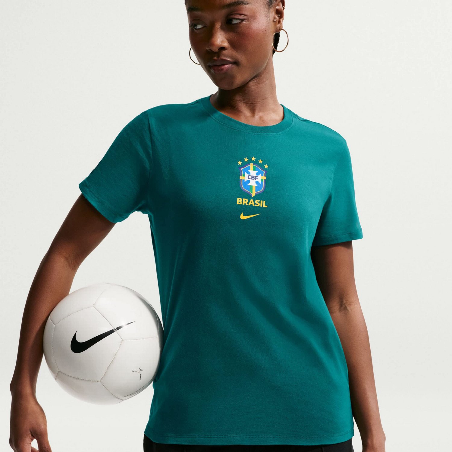 Nike Brazil National Team Crest T-Shirt - view number 3