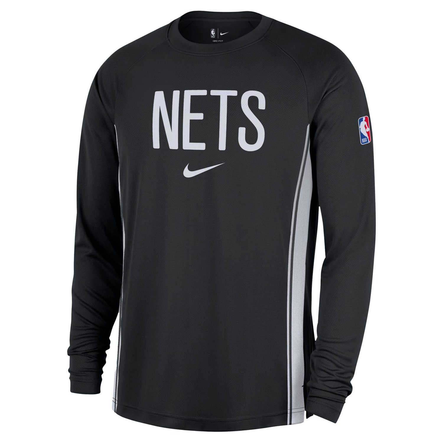 Nike Brooklyn Nets 2025 26 Authentic Pre-Game Legend Dri-FIT Long Sleeve Shooting Shirt - view number 2