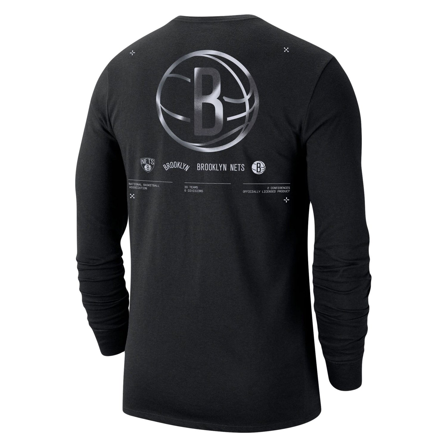 Nike Brooklyn Nets Essential Air Traffic Control Long Sleeve T-Shirt