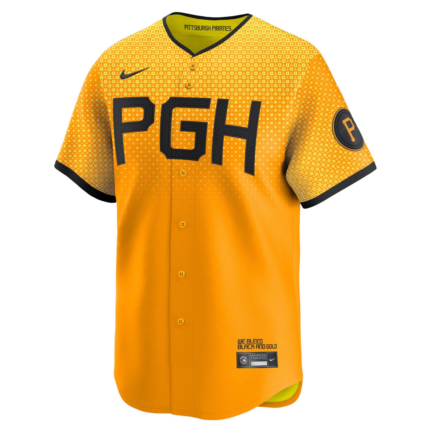 Nike Bryan Reynolds Pittsburgh Pirates City Connect Limited Player Jersey                                                        - view number 2